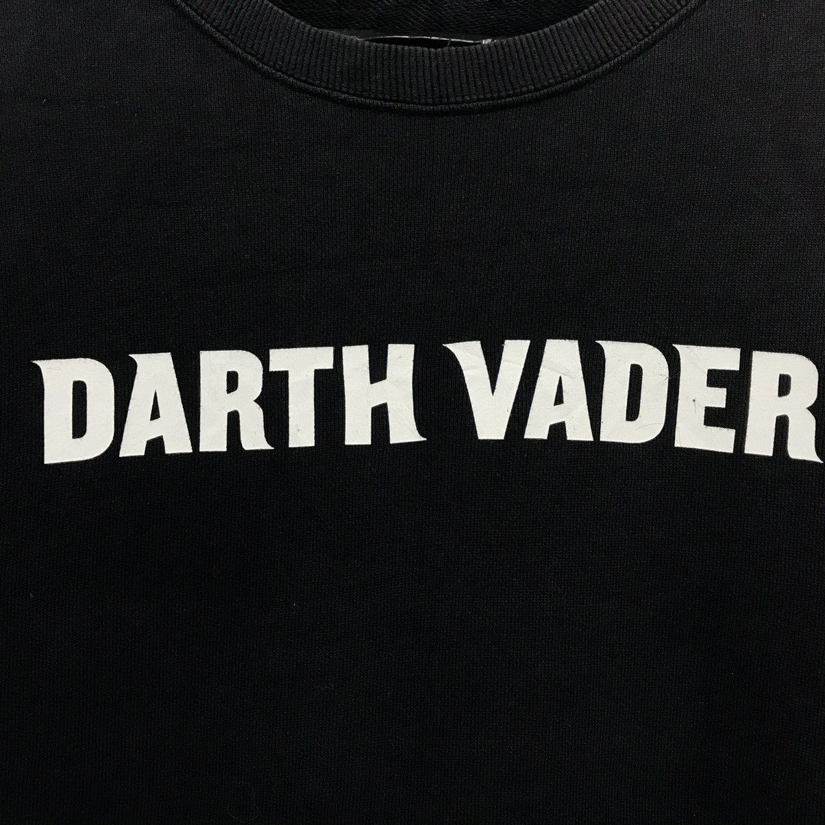 Cartoon Network × Japanese Brand × Star Wars Star Wars Darth Vader Rogue One Sweatshirt Spellout Biglogo Size US M / EU 48-50 / 2 - 6 Thumbnail