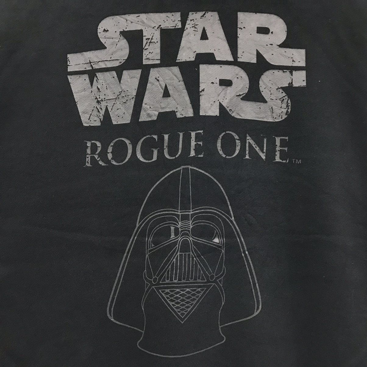 Cartoon Network × Japanese Brand × Star Wars Star Wars Darth Vader Rogue One Sweatshirt Spellout Biglogo Size US M / EU 48-50 / 2 - 7 Thumbnail