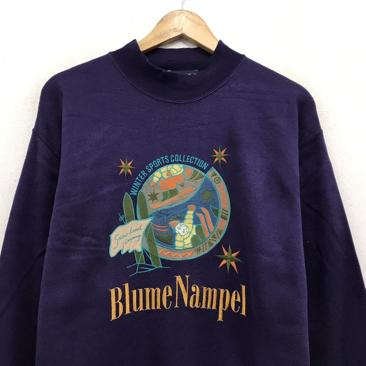 Japanese Brand × Vintage Blume Nampel Sweatshirt Crewneck Winter Sports Size US M / EU 48-50 / 2 - 3 Thumbnail
