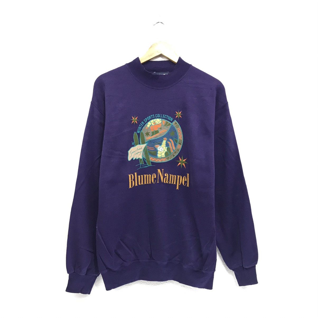 Japanese Brand × Vintage Blume Nampel Sweatshirt Crewneck Winter Sports Size US M / EU 48-50 / 2 - 2 Thumbnail