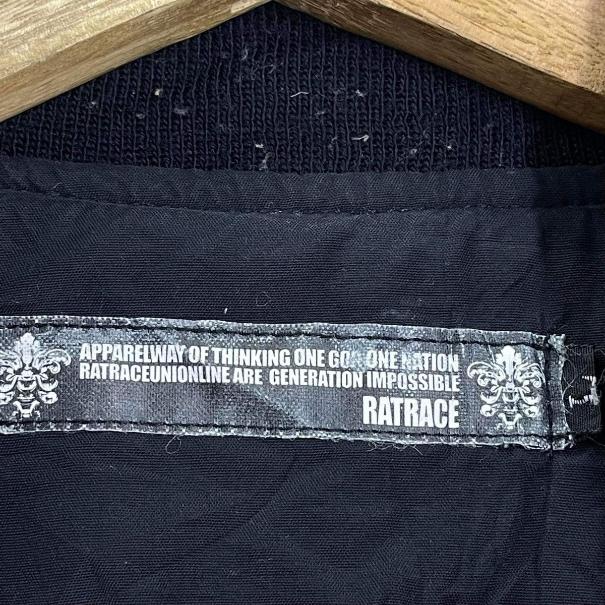 Japanese Brand RIOT💥 Ratrace Varsity Jacket Size L Size US L / EU 52-54 / 3 - 7 Thumbnail
