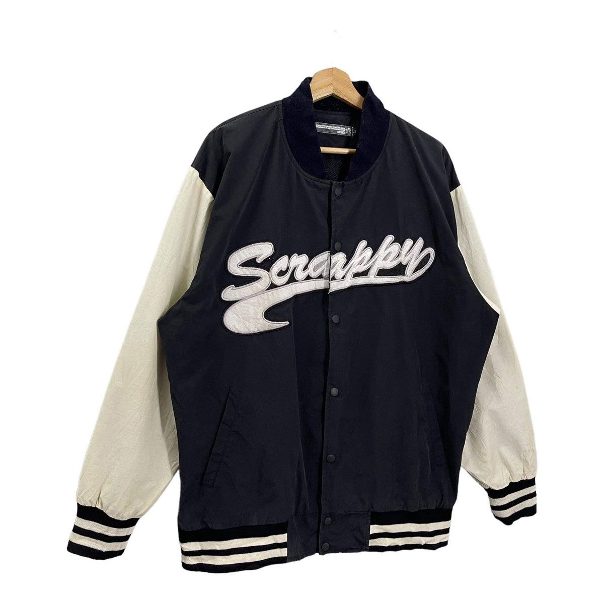 Japanese Brand RIOT💥 Ratrace Varsity Jacket Size L Size US L / EU 52-54 / 3 - 2 Thumbnail