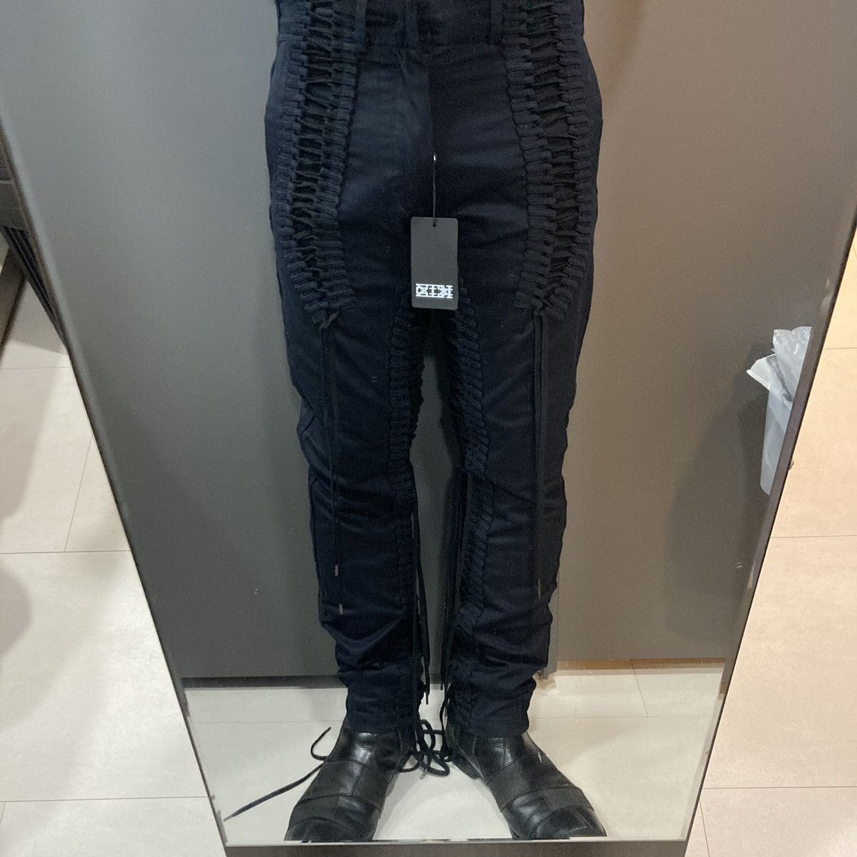 KTZ 17AW KTZ Lace-up Bondage Pants Archive Aviator | Grailed