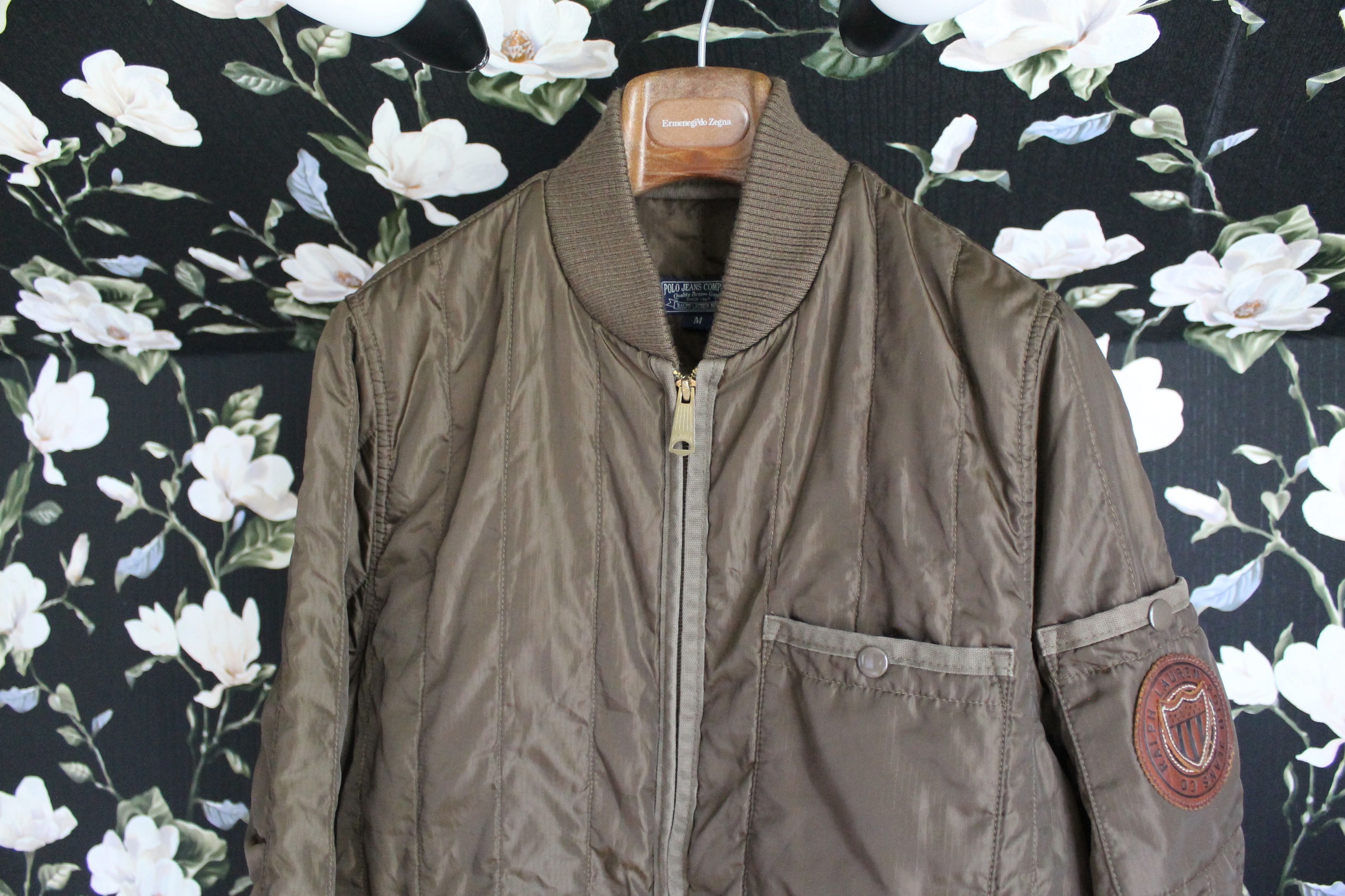 Polo Ralph Lauren × Vintage Vintage Polo Jeans Company Ralph Lauren bomber jacket Size US M / EU 48-50 / 2 - 2 Thumbnail