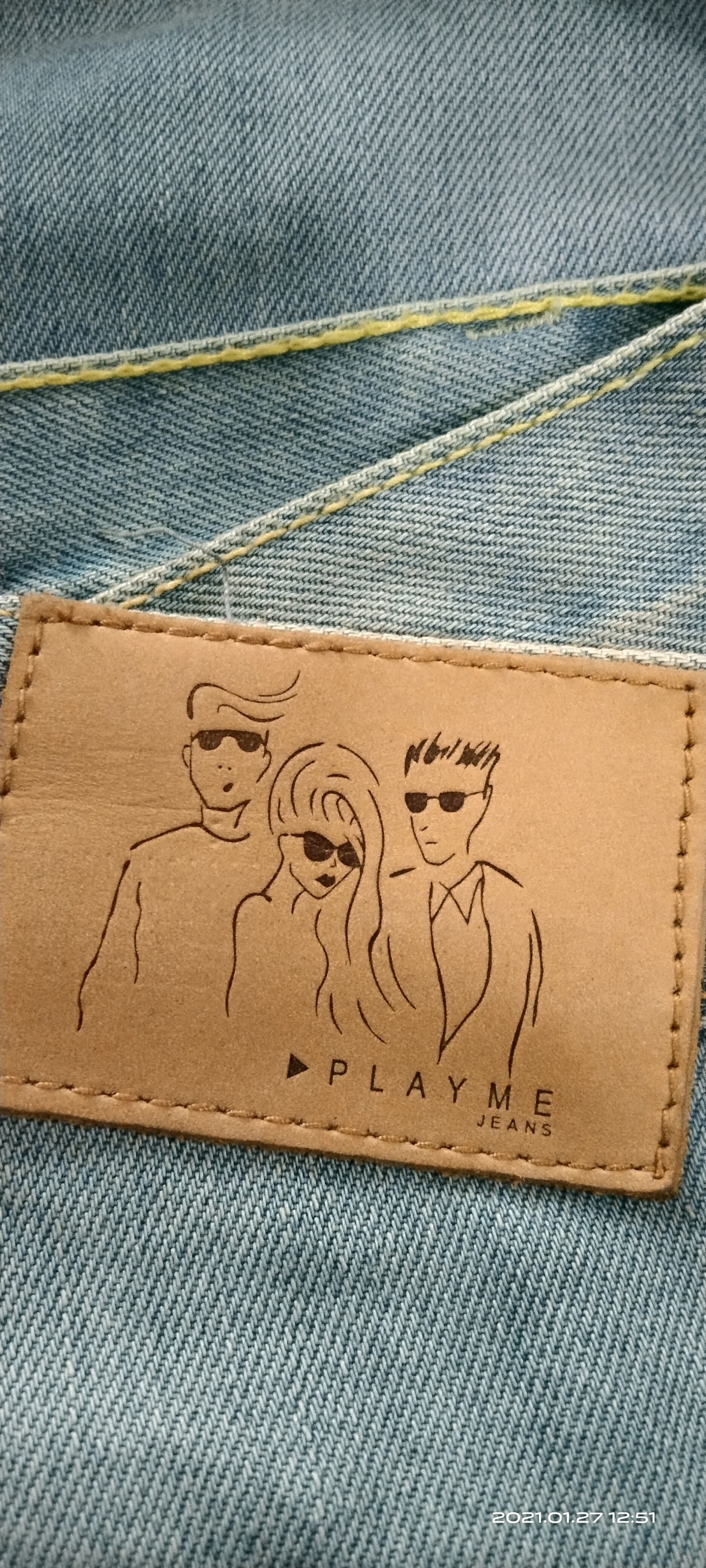 Seditionaries DISTRESSED RIPED PLAYME JEANS INSPIRED FOG Size US 30 / EU 46 - 12 Thumbnail
