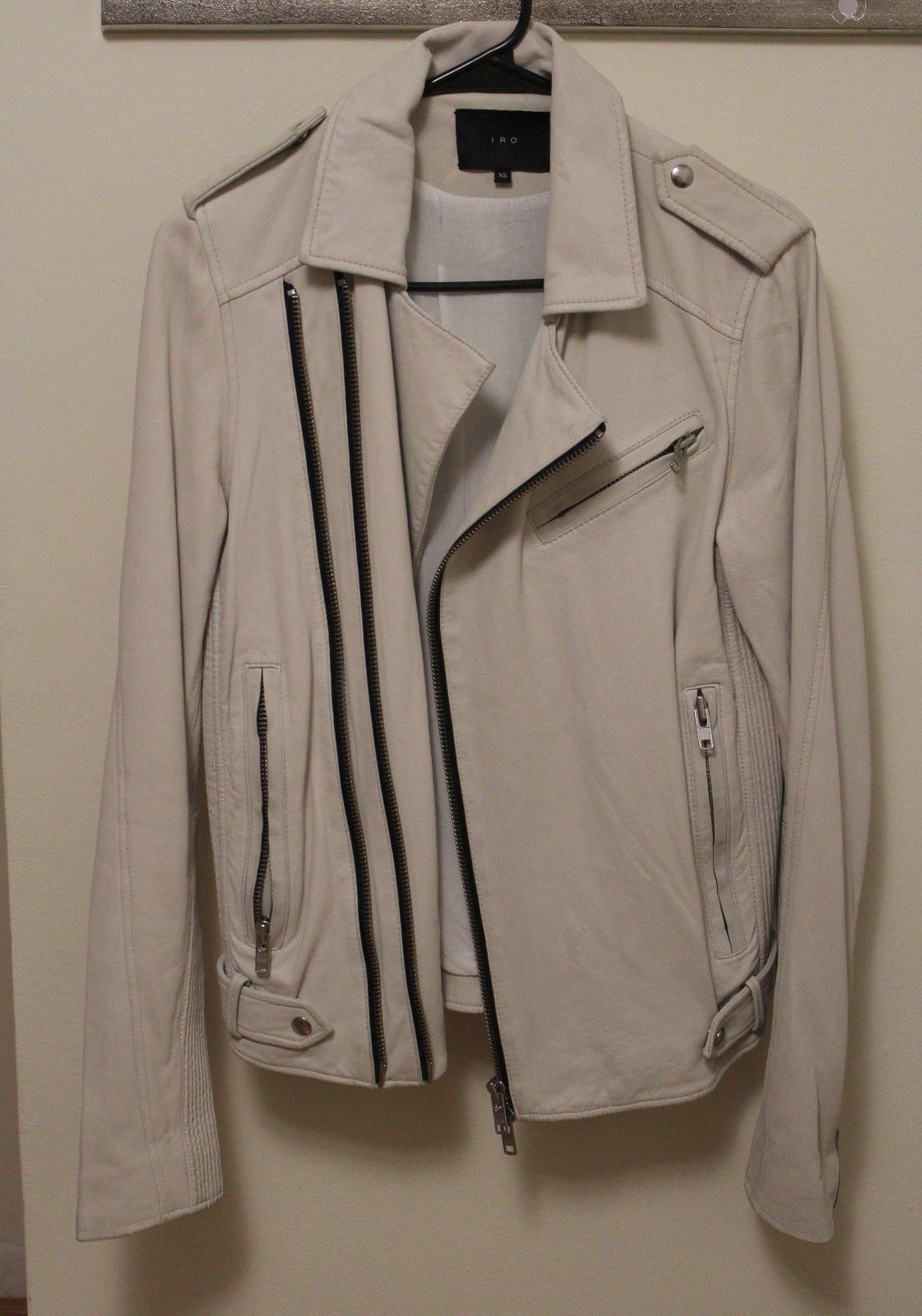 Iro IRO Men's Lamb Leather Evan Jacket Size XS Size US XS / EU 42 / 0 - 5 Thumbnail