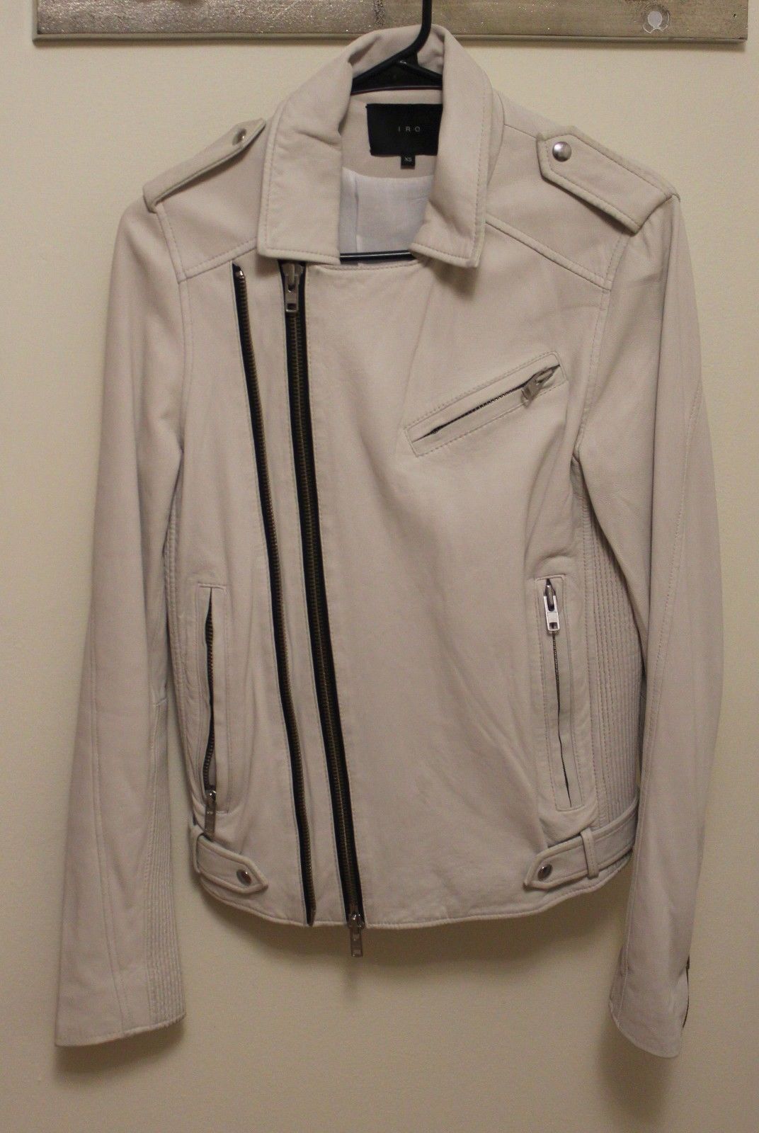 Iro IRO Men's Lamb Leather Evan Jacket Size XS Size US XS / EU 42 / 0 - 1 Thumbnail