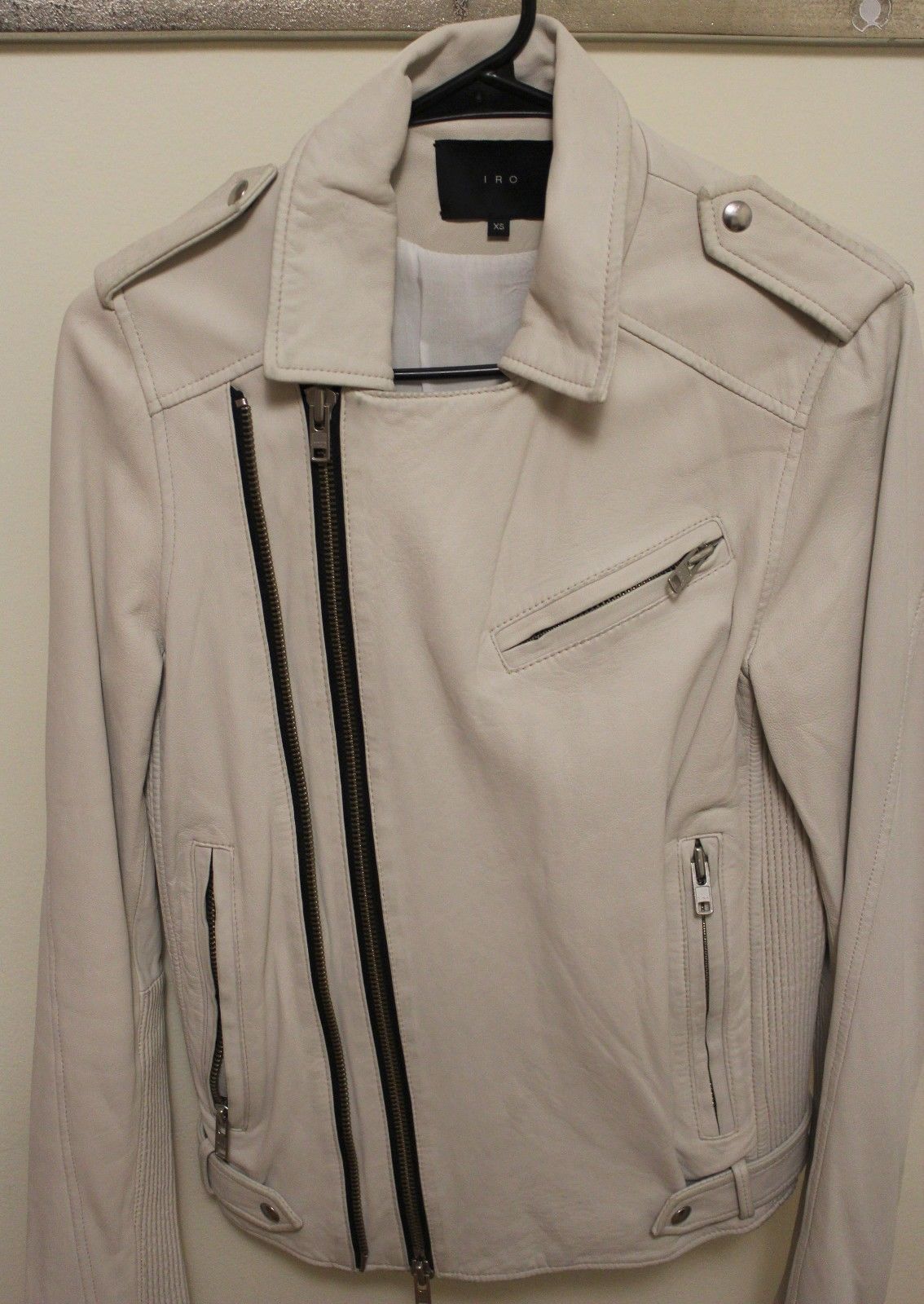 Iro IRO Men's Lamb Leather Evan Jacket Size XS Size US XS / EU 42 / 0 - 2 Thumbnail