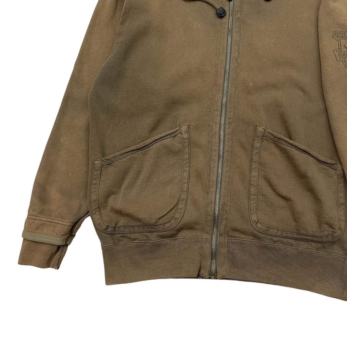 Avirex FADED💥Vintage Avirex Sun Faded Colour Zipper Hoodies Size M Size US M / EU 48-50 / 2 - 5 Thumbnail