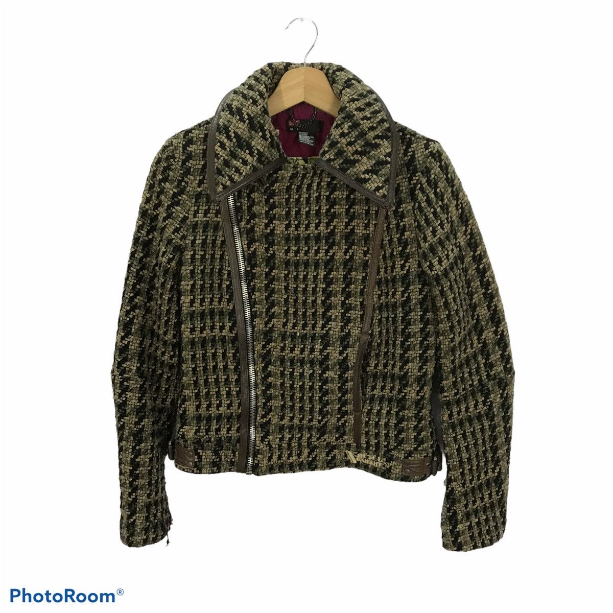 Diesel × Seditionaries DIESEL DOUBLE COLLAR WOMAN JACKET Size S / US 4 / IT 40 - 3 Thumbnail