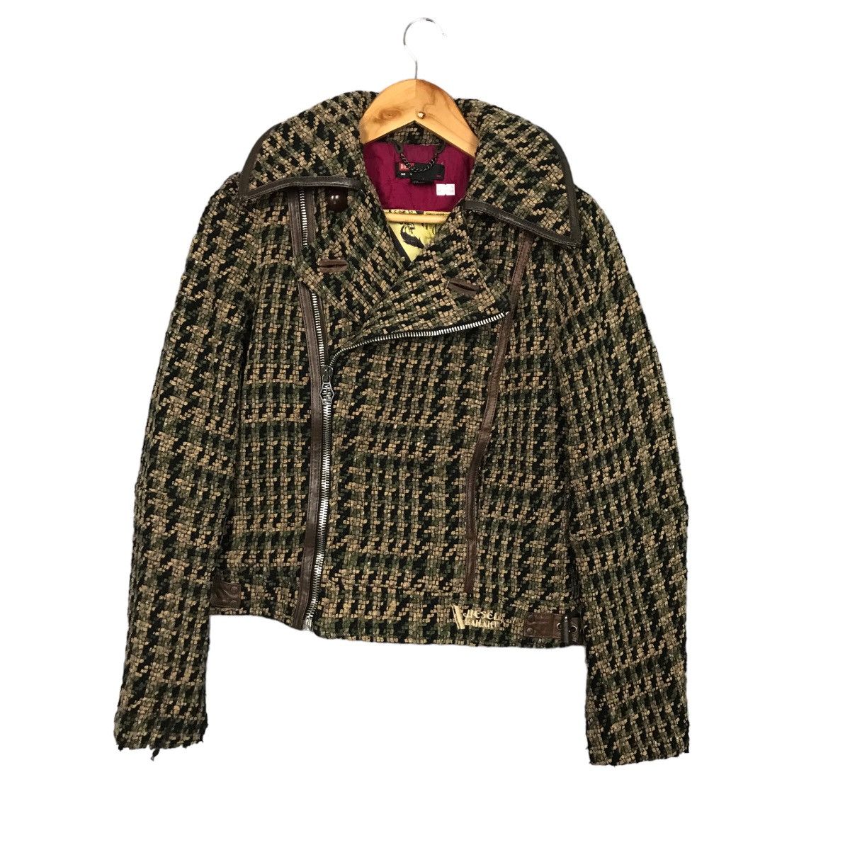 Diesel × Seditionaries DIESEL DOUBLE COLLAR WOMAN JACKET Size S / US 4 / IT 40 - 1 Thumbnail