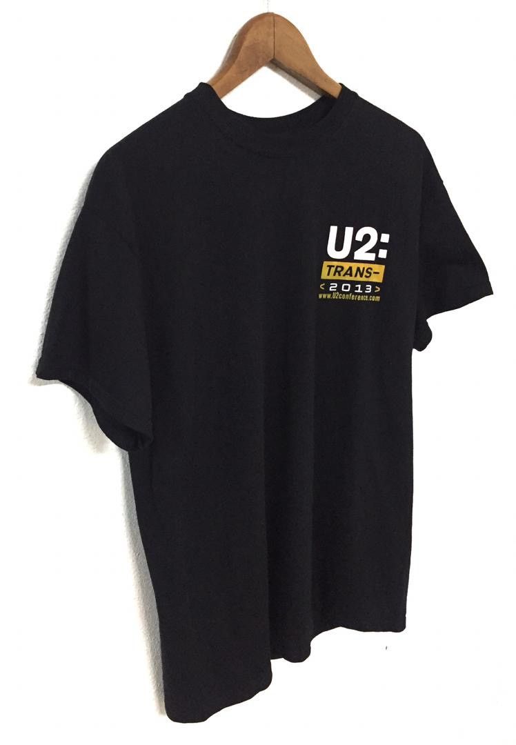 Band Tees U2 Trans 2013 Tshirt tour rock band bono irish rock unisex Size US M / EU 48-50 / 2 - 6 Thumbnail