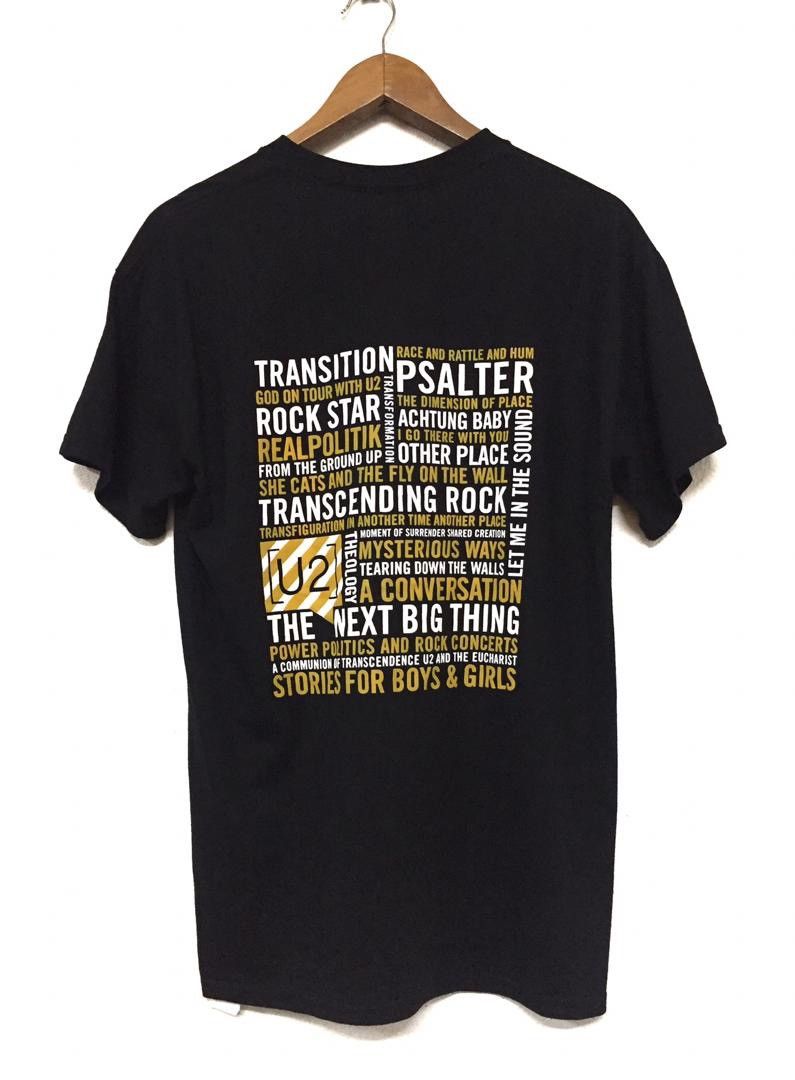 Band Tees U2 Trans 2013 Tshirt tour rock band bono irish rock unisex Size US M / EU 48-50 / 2 - 1 Thumbnail