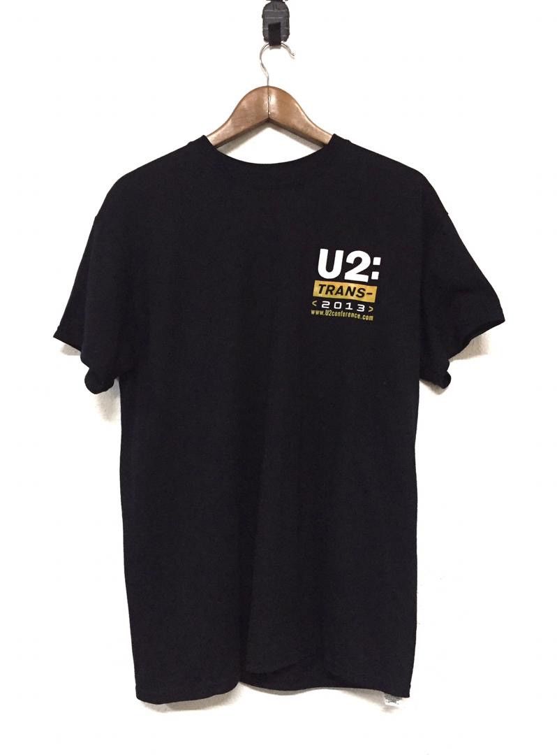 Band Tees U2 Trans 2013 Tshirt tour rock band bono irish rock unisex Size US M / EU 48-50 / 2 - 5 Thumbnail