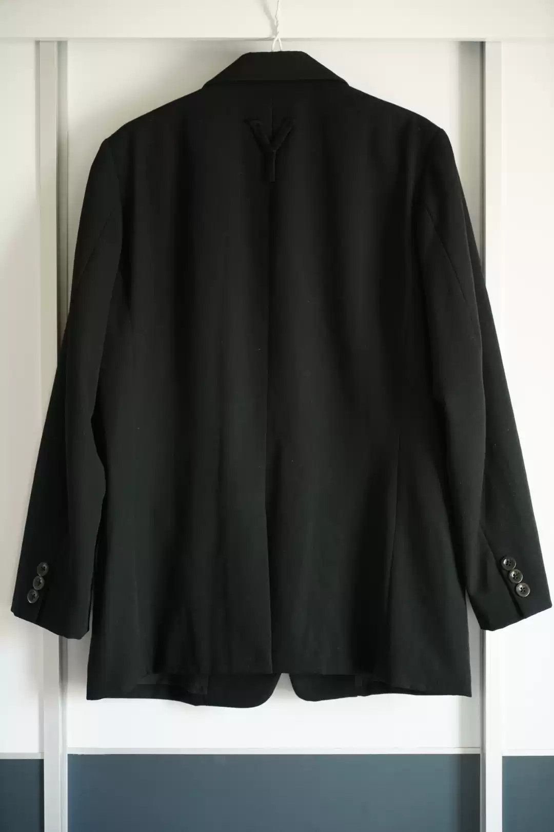 Yohji Yamamoto Yohji Yamamoto Y Collar Suit Size US L / EU 52-54 / 3 - 2 Thumbnail