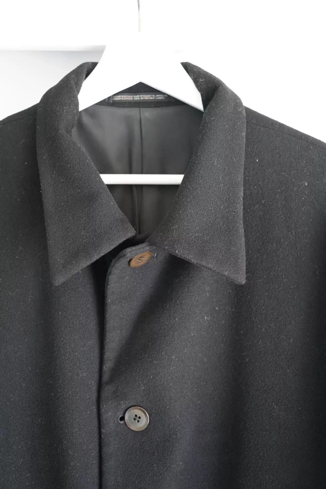 Yohji Yamamoto Yohji Yamamoto 90s Long Button-up Coat Size US M / EU 48-50 / 2 - 6 Thumbnail