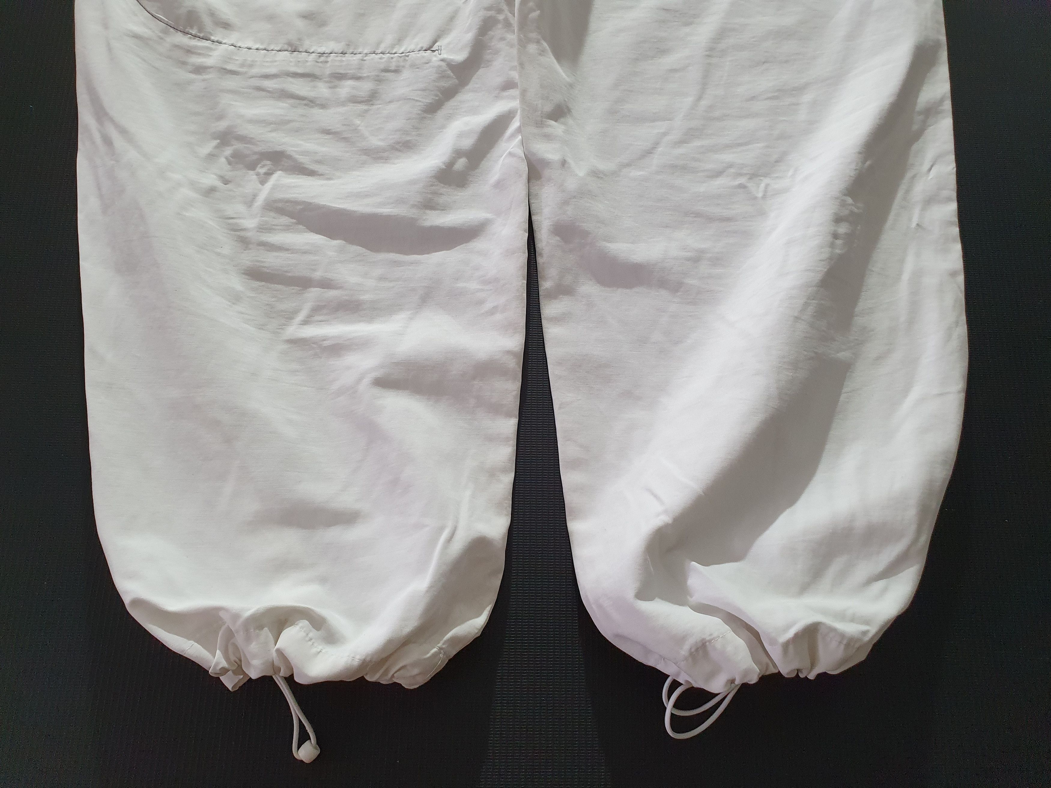 Nike × Vintage 90s Vintage Nike Nylon Sport Training Pants White Size US 32 / EU 48 - 7 Thumbnail