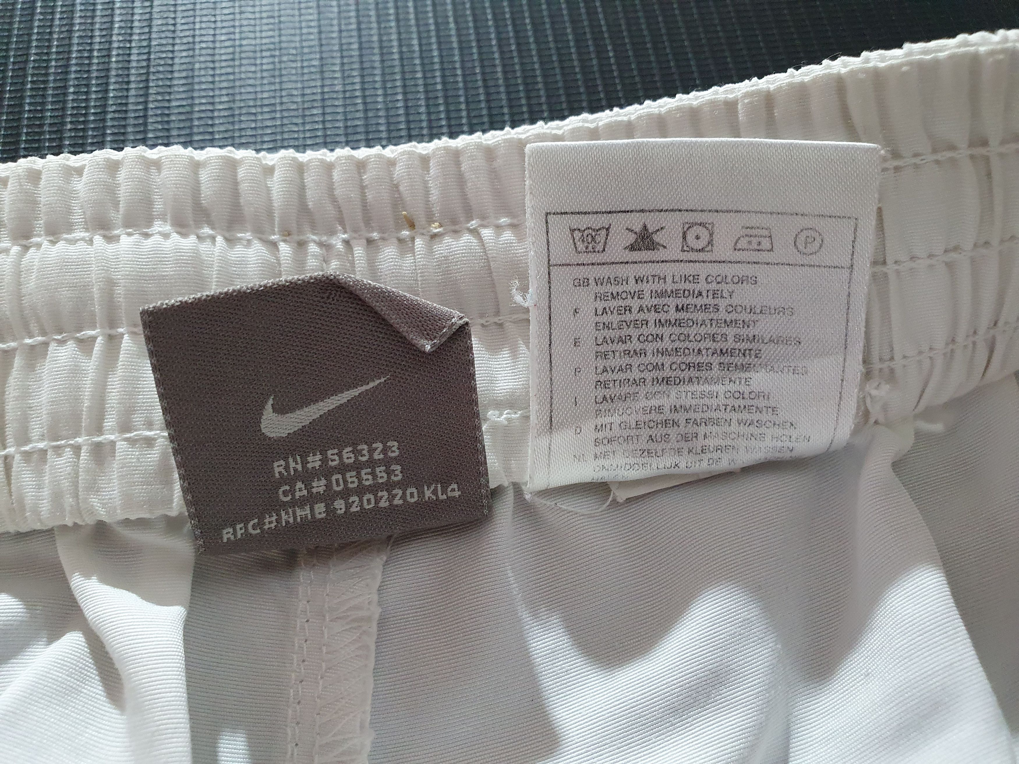 Nike × Vintage 90s Vintage Nike Nylon Sport Training Pants White Size US 32 / EU 48 - 13 Thumbnail