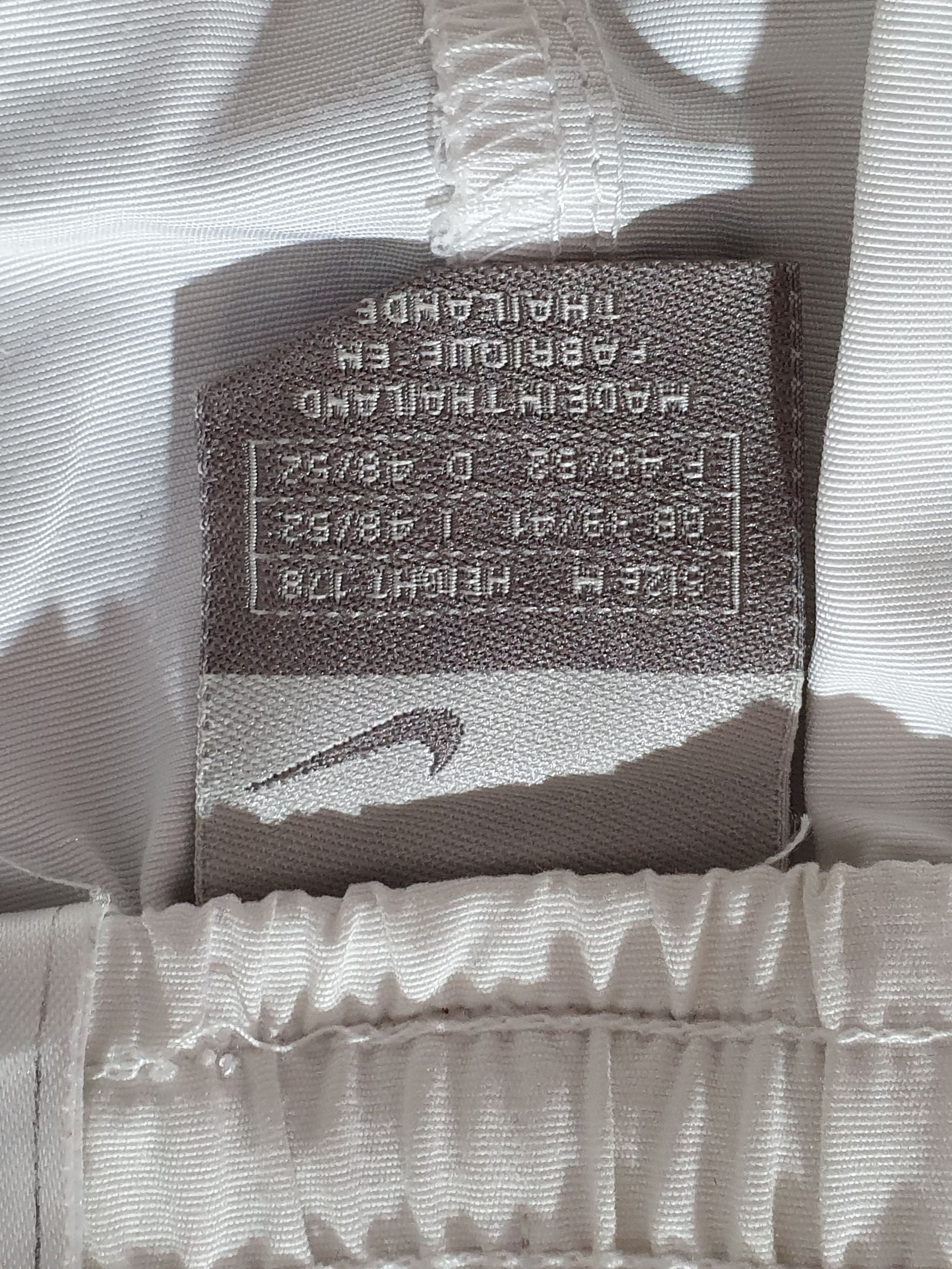 Nike × Vintage 90s Vintage Nike Nylon Sport Training Pants White Size US 32 / EU 48 - 12 Thumbnail