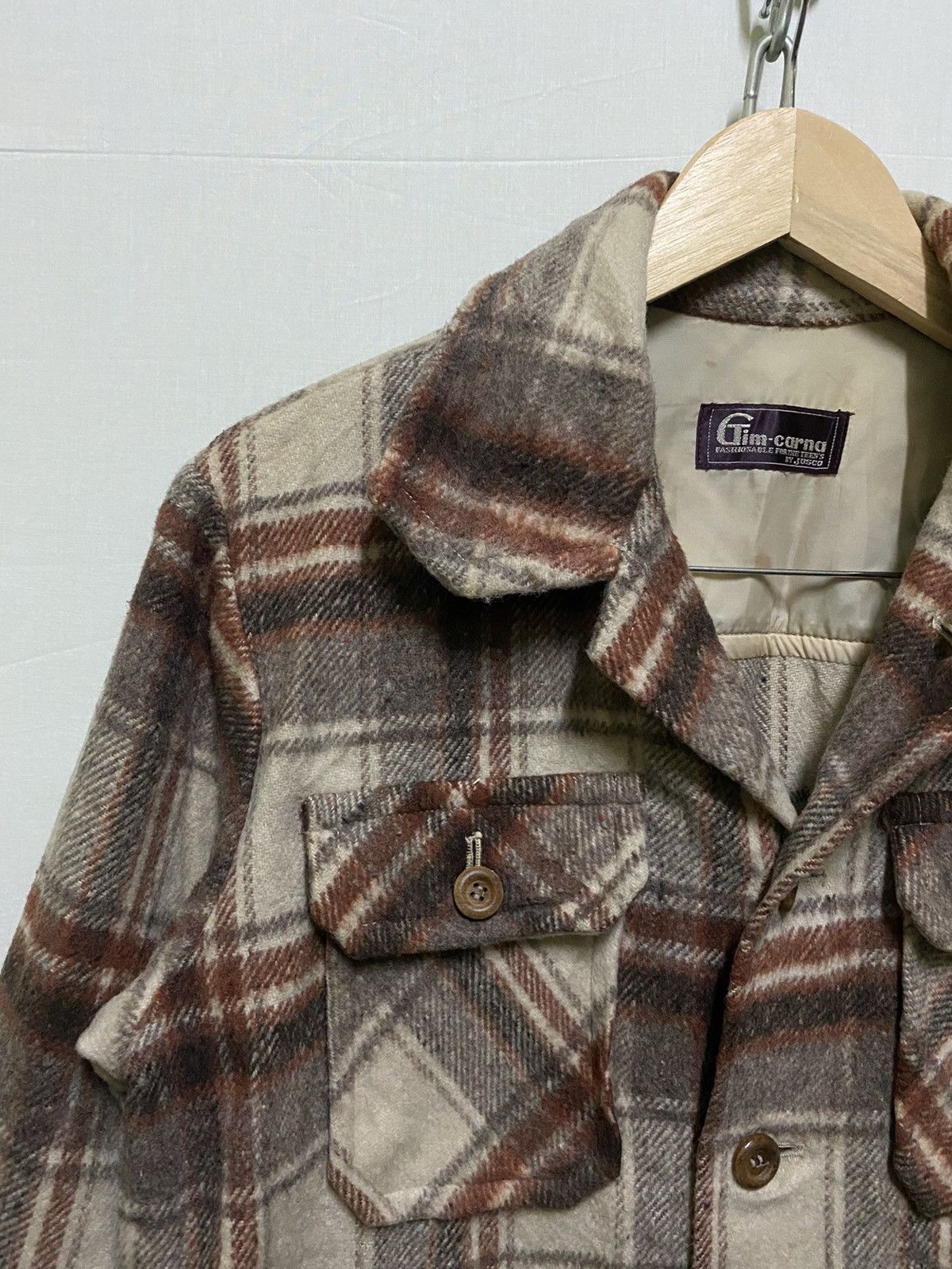 Flannel Tim Carna Vintage Flannel Western Shirt Size US M / EU 48-50 / 2 - 2 Thumbnail