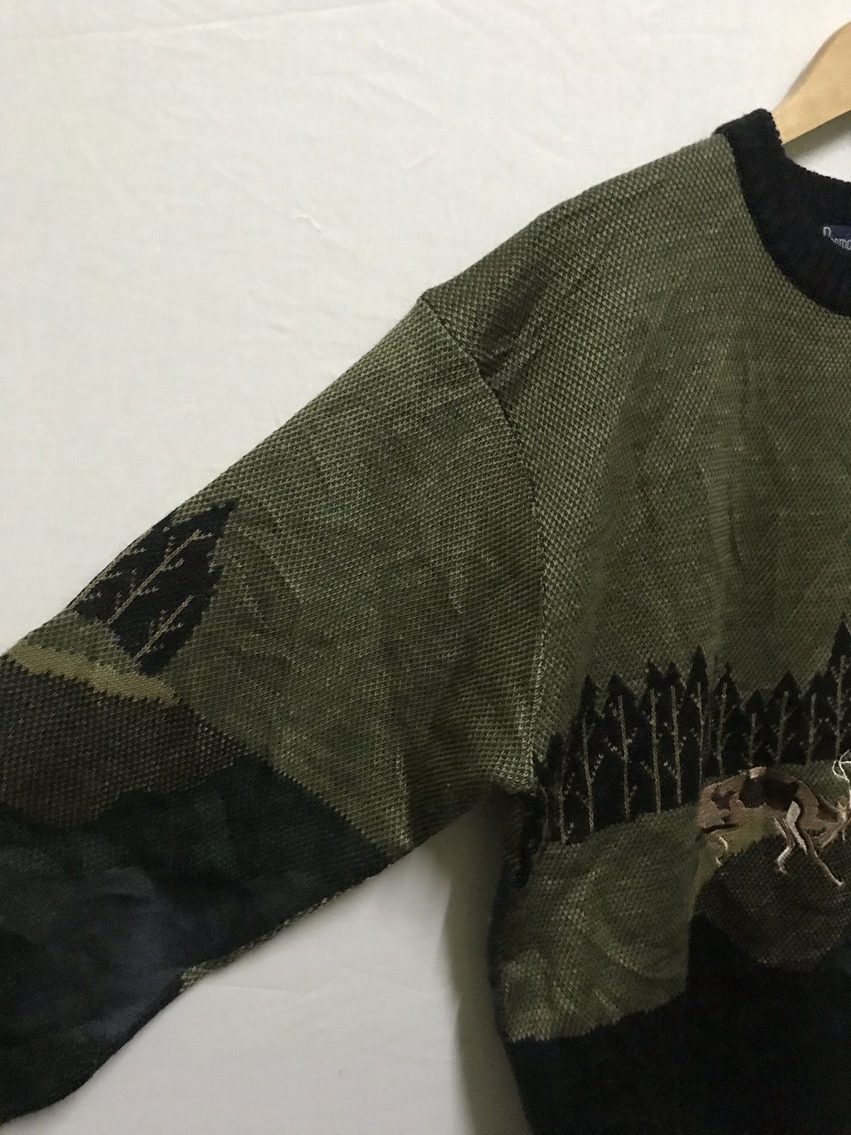 Designer Vintage Knitwear Animal Graphic Full Print Size US L / EU 52-54 / 3 - 5 Thumbnail