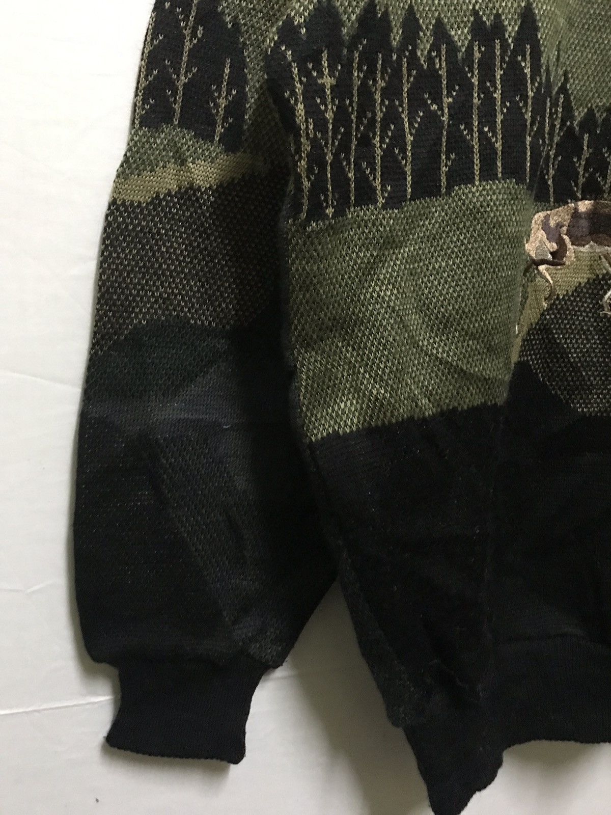 Designer Vintage Knitwear Animal Graphic Full Print Size US L / EU 52-54 / 3 - 4 Thumbnail