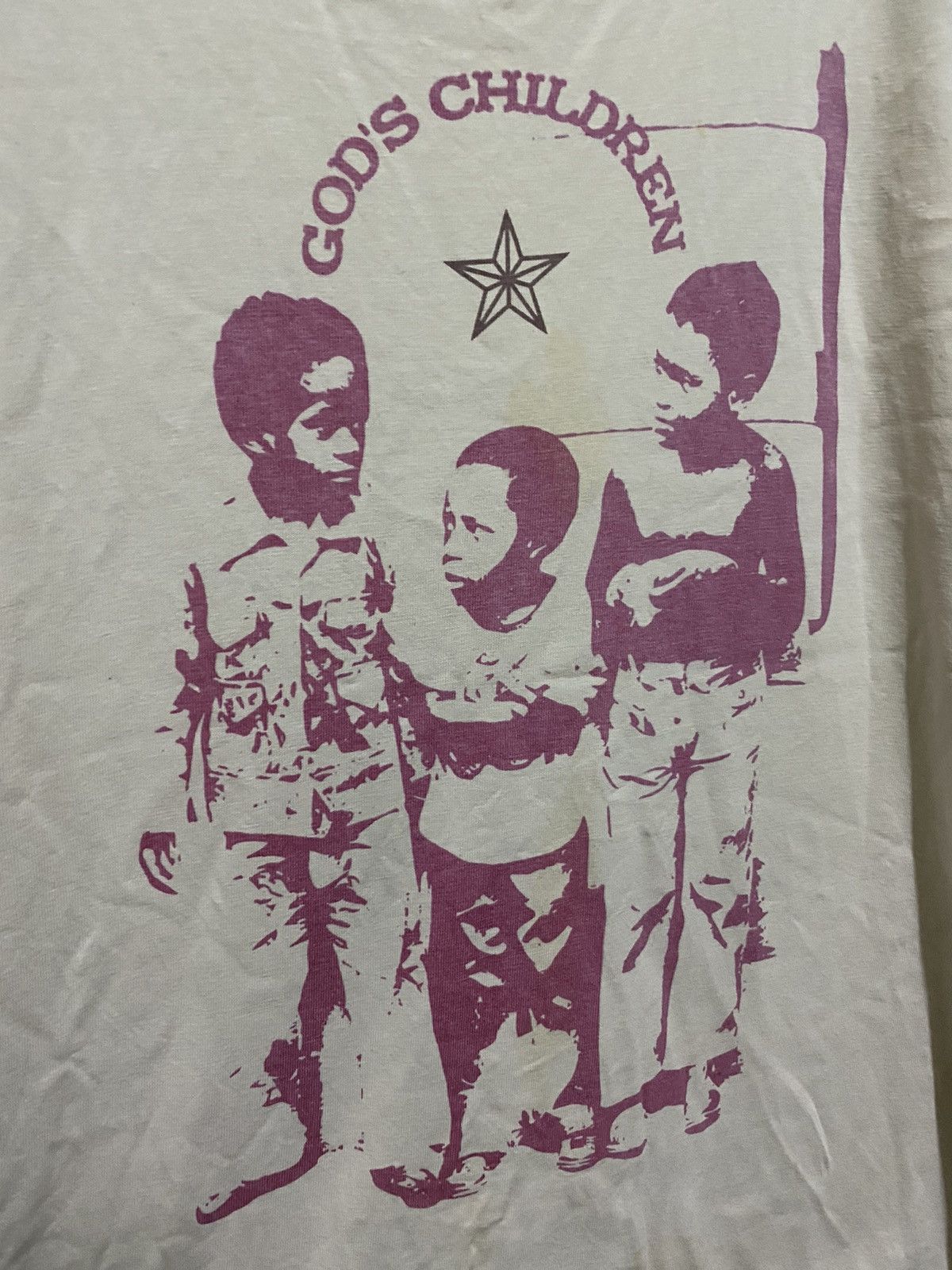 Japanese Brand Ikka God Children Graphic Distressed Size US XL / EU 56 / 4 - 3 Thumbnail