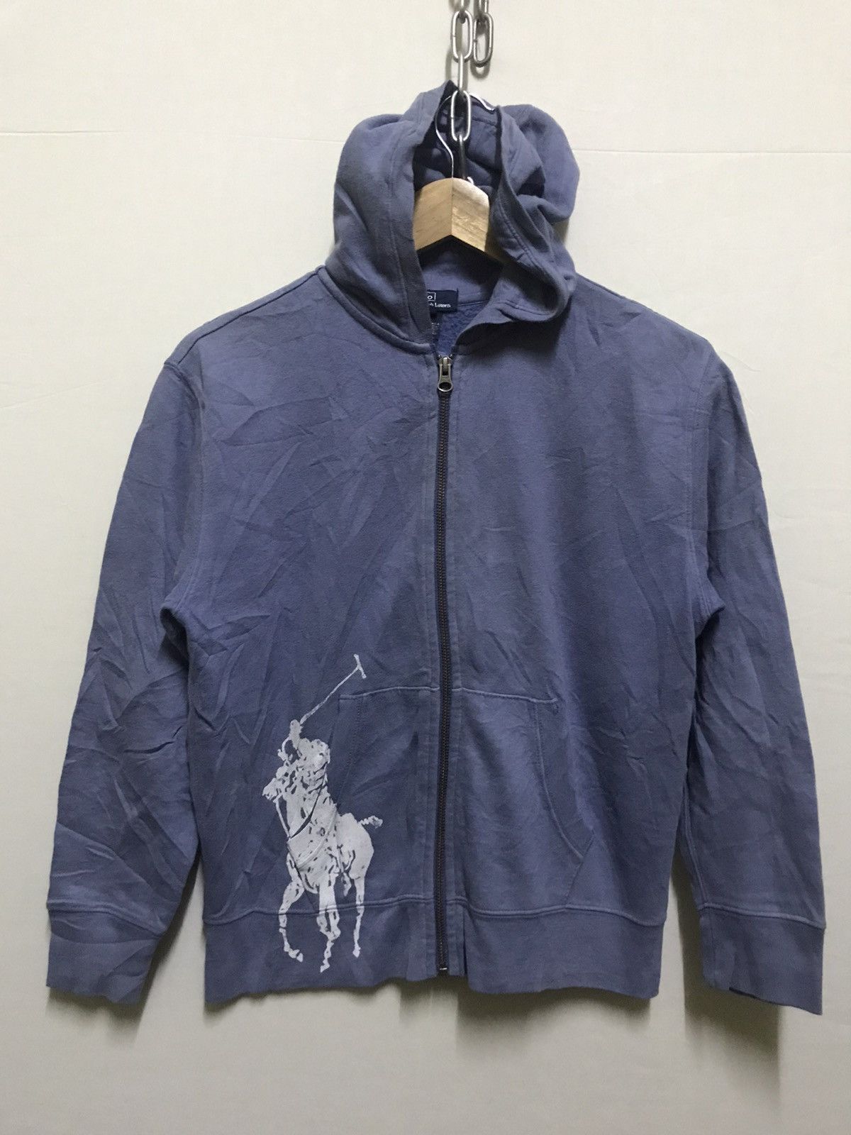 Polo Ralph Lauren POLO RALPH LAUREN Kids Hoodie Sweater Pony Blue Sweatshirt Size US S / EU 44-46 / 1 - 1 Thumbnail