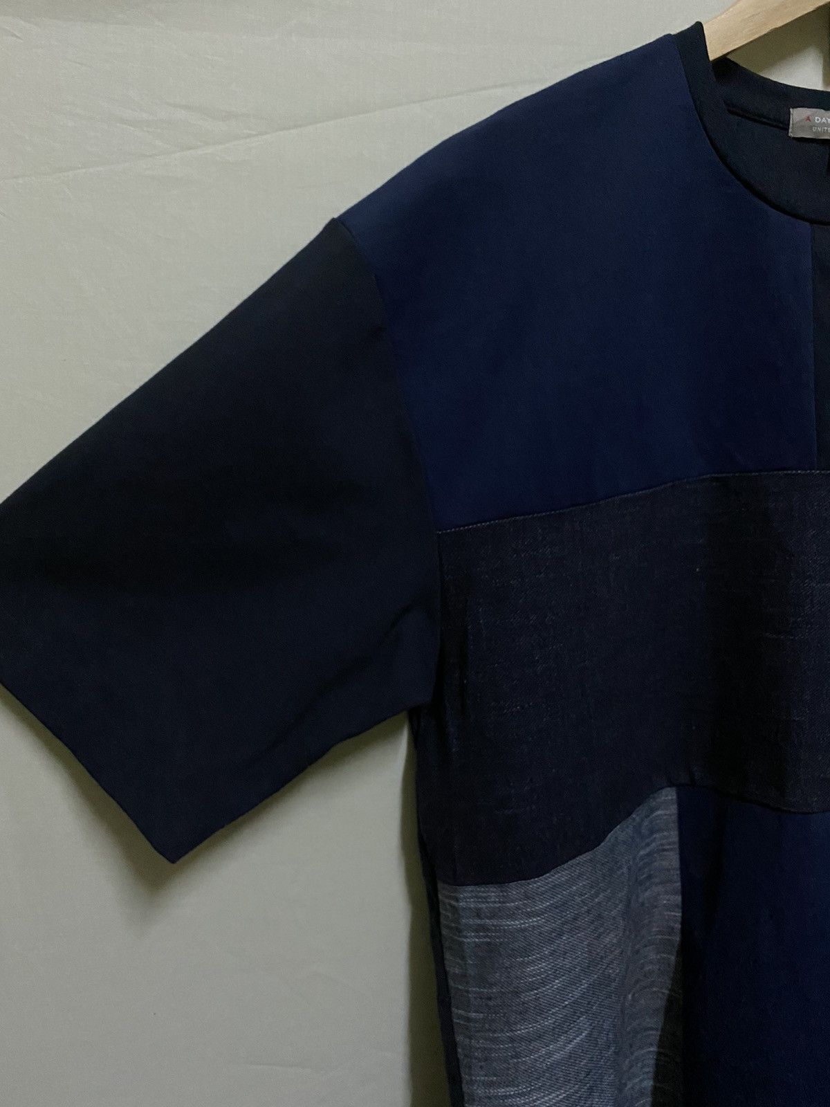 Japanese Brand United Arrows Patchwork Design Size US XL / EU 56 / 4 - 2 Thumbnail