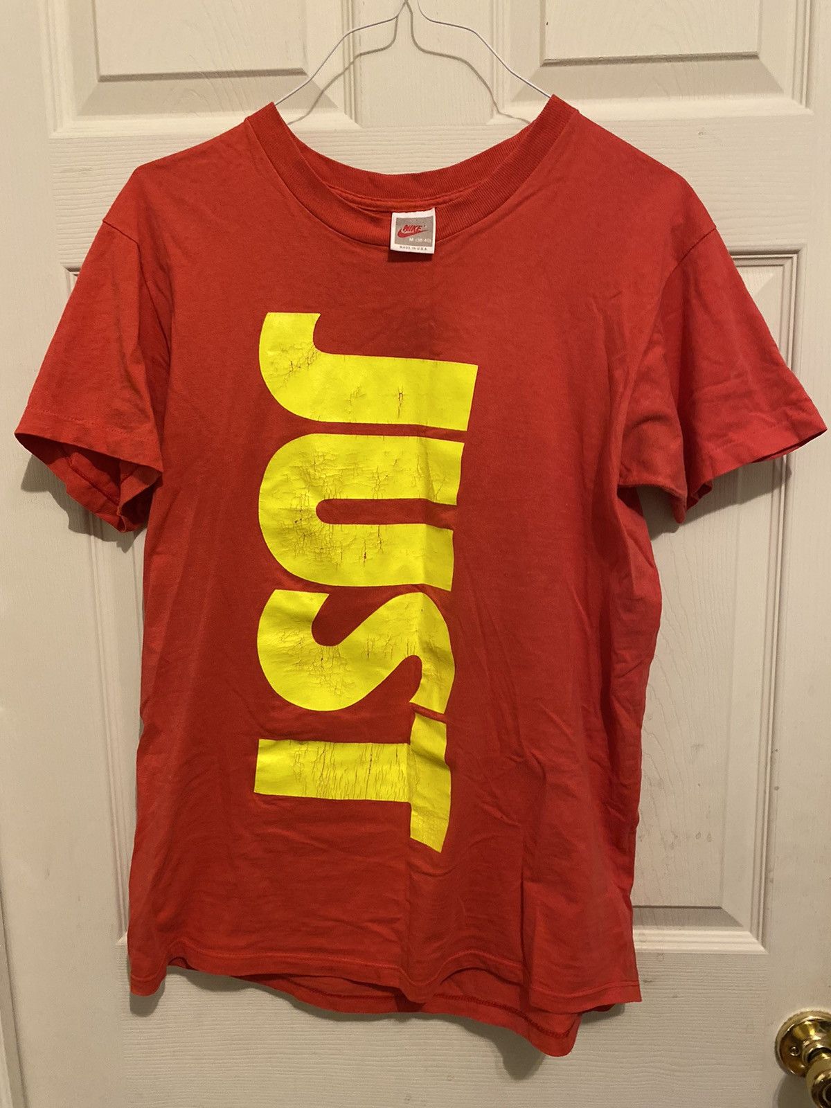 Nike Vintage 90s Nike Just Do It. Oversized Print Tee Size US M / EU 48-50 / 2 - 1 Thumbnail
