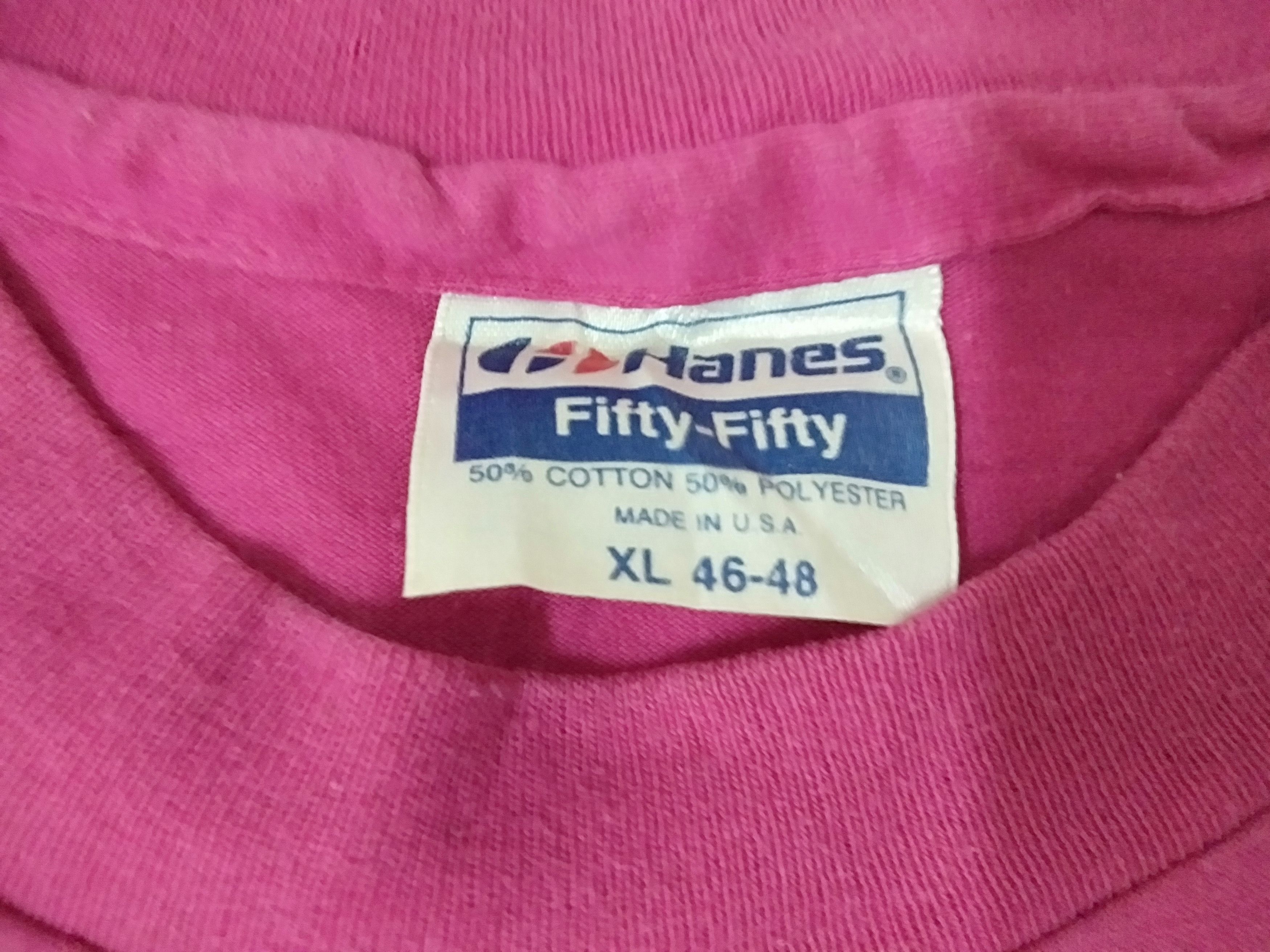 Hanes Vintage 90s Duke Children Classic Healthwalk 50/50 T-shirt Size US XL / EU 56 / 4 - 4 Thumbnail