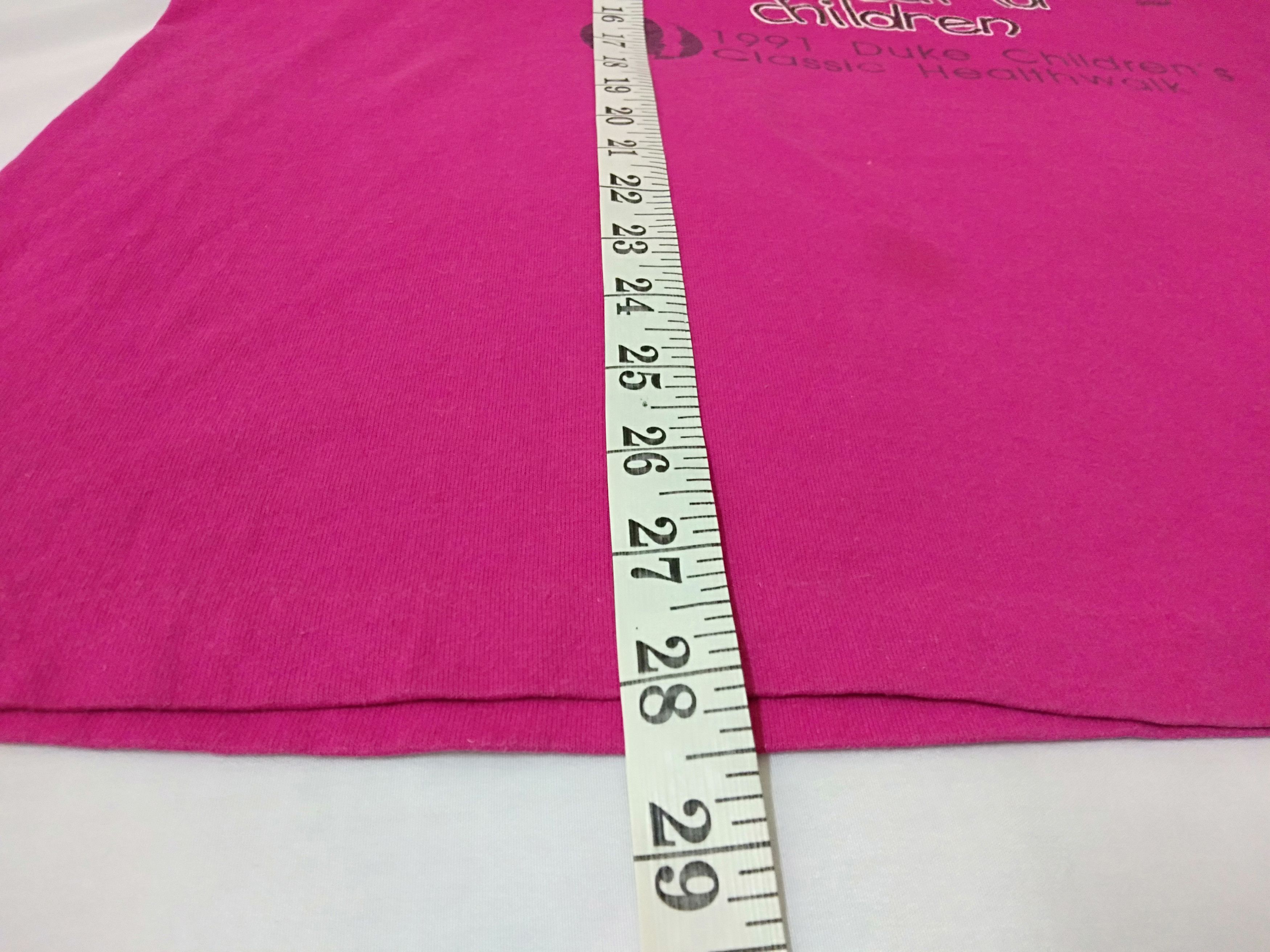 Hanes Vintage 90s Duke Children Classic Healthwalk 50/50 T-shirt Size US XL / EU 56 / 4 - 7 Thumbnail