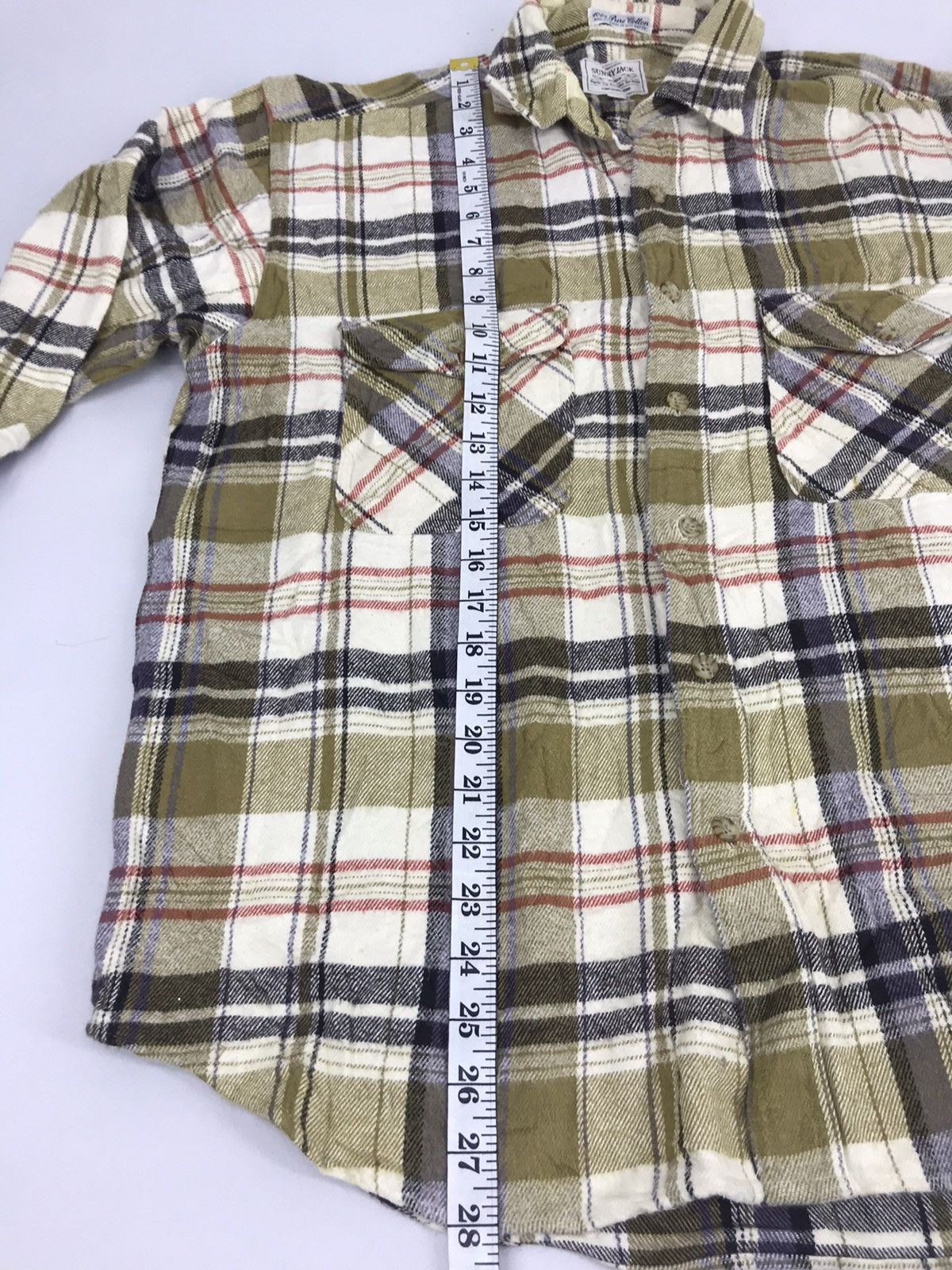 Flannel Cool Vintage Sunny Jack Orthodox Plaid Check Size US L / EU 52-54 / 3 - 9 Thumbnail