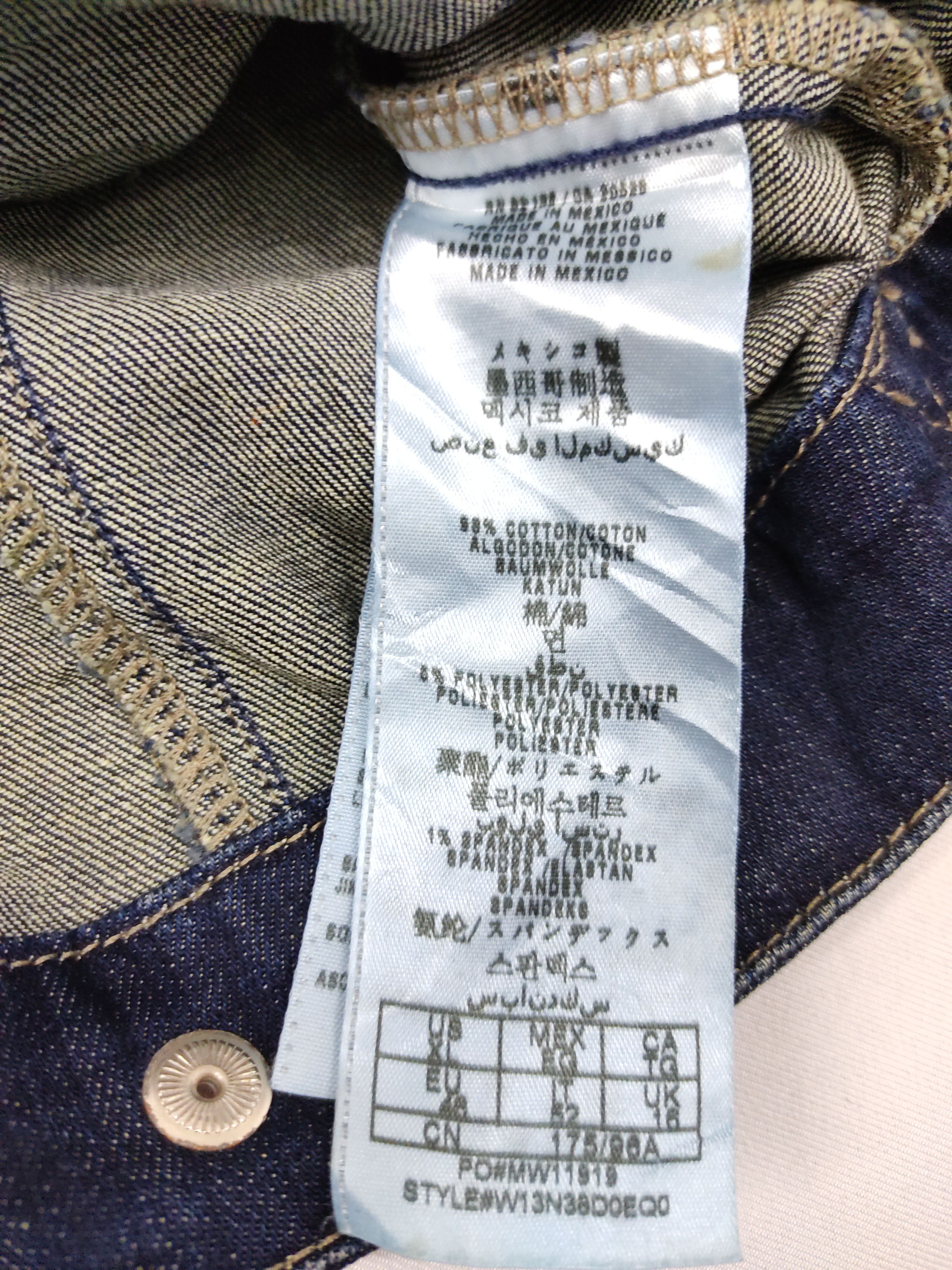 Guess Guess Trucker Denim Jacket Button Fly Street Fashion Size S / US 4 / IT 40 - 9 Thumbnail