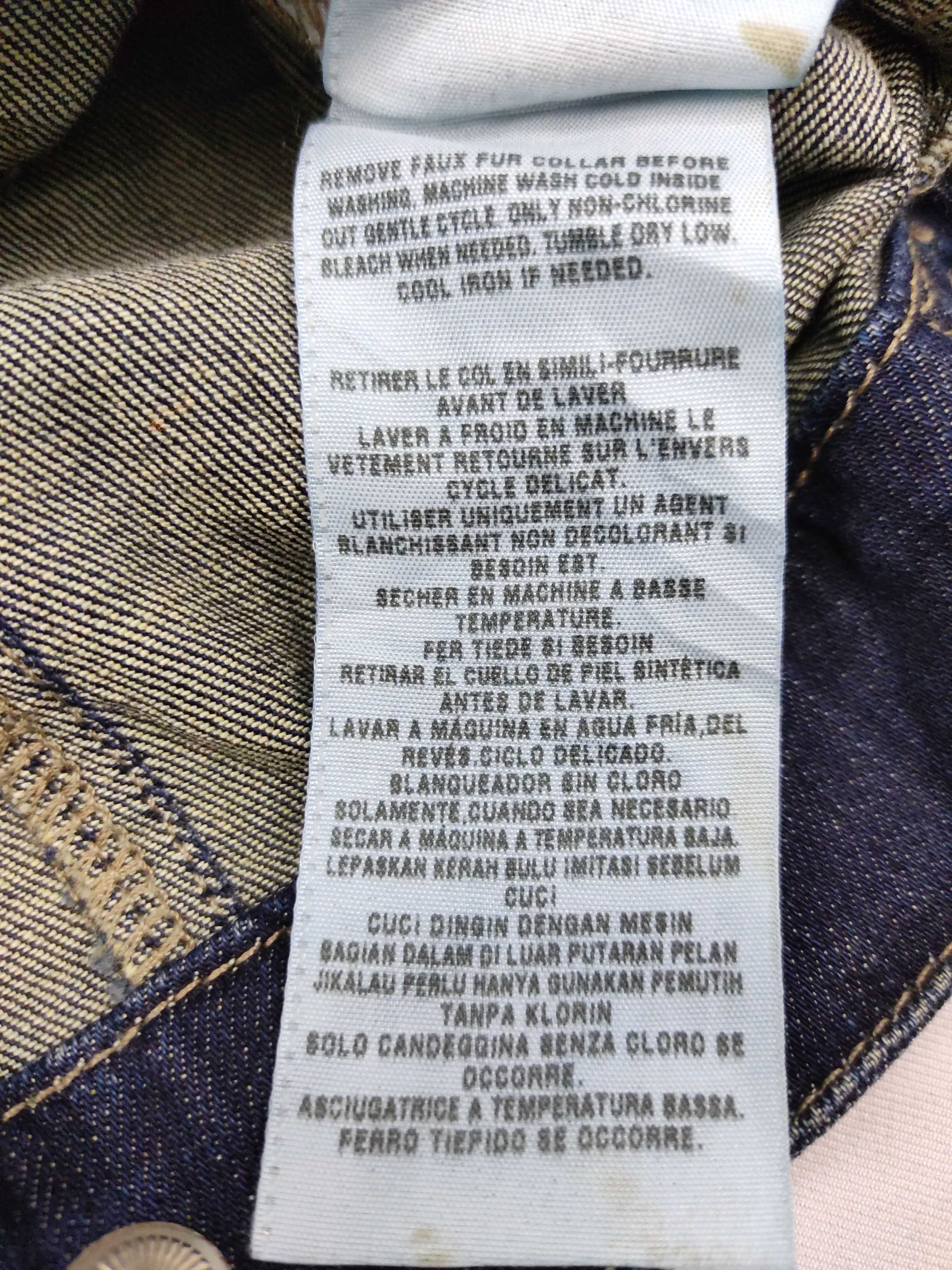 Guess Guess Trucker Denim Jacket Button Fly Street Fashion Size S / US 4 / IT 40 - 10 Thumbnail