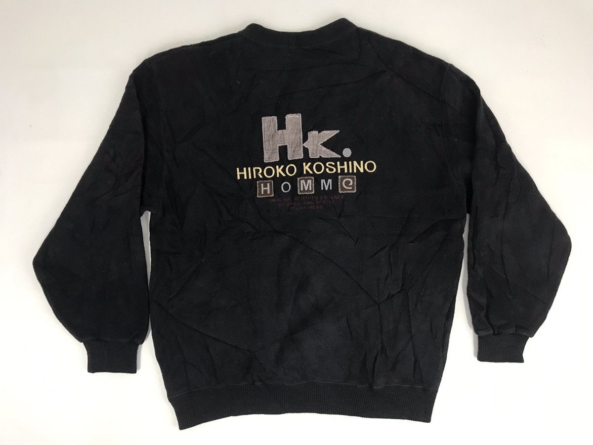 Vintage Hiroko Koshino Homme Fleece Sweatshirt Hoodies