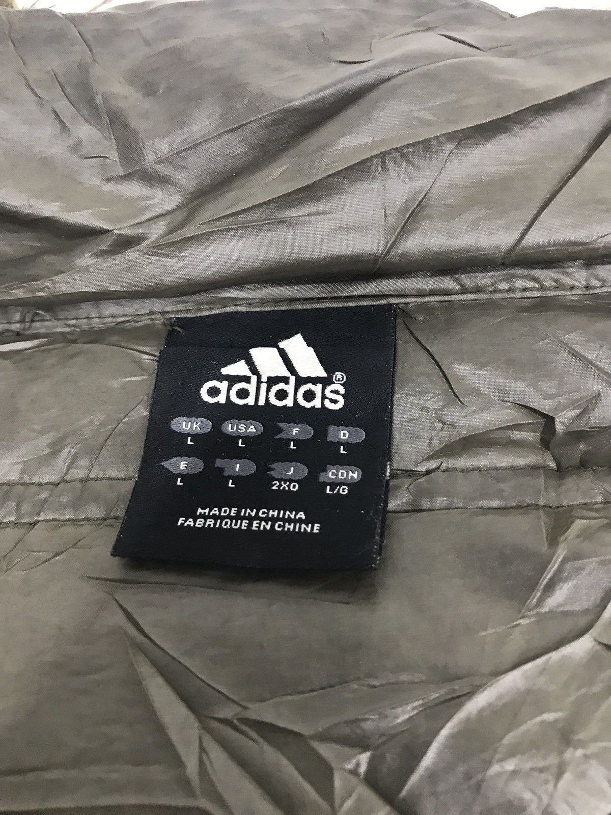 Adidas Rare Limited Adidas Bomber Windbreaker Quilted Jacket Size US L / EU 52-54 / 3 - 8 Thumbnail