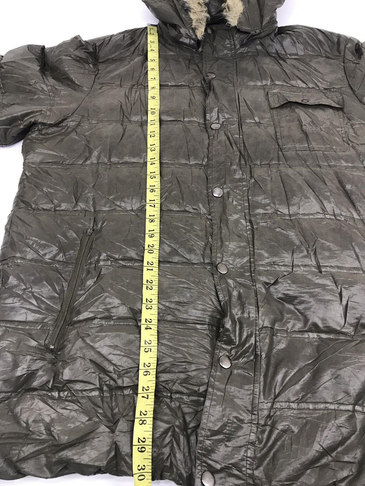 Adidas Rare Limited Adidas Bomber Windbreaker Quilted Jacket Size US L / EU 52-54 / 3 - 6 Thumbnail