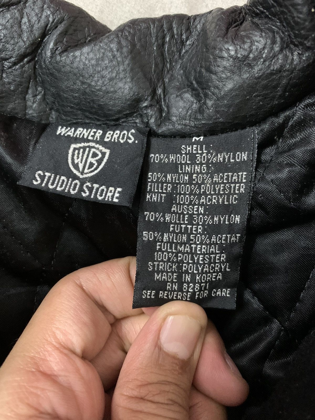 Warner Bros 90s Warner Bros Looney Tunes Varsity Jacket Size US M / EU 48-50 / 2 - 13 Thumbnail