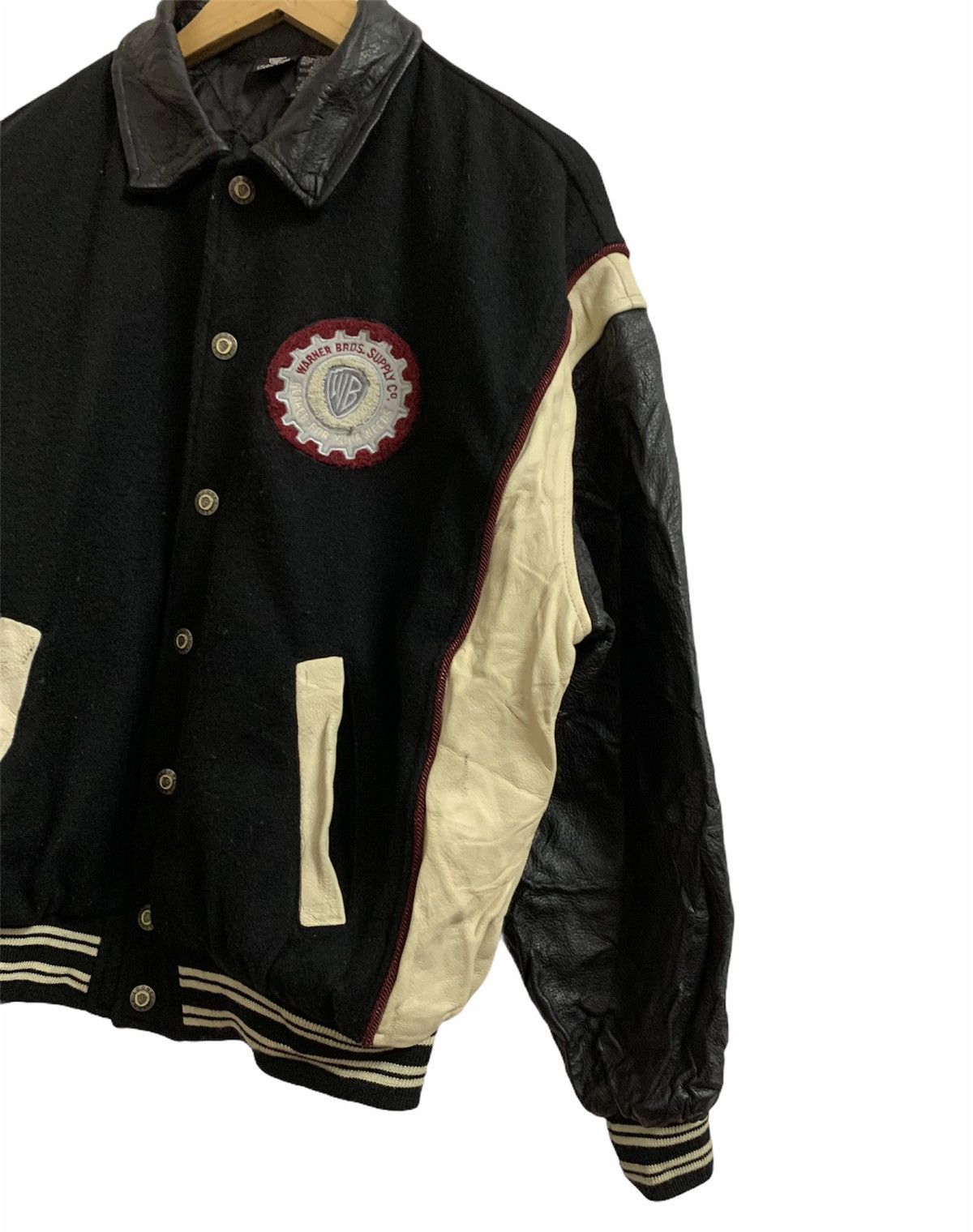 Warner Bros 90s Warner Bros Looney Tunes Varsity Jacket Size US M / EU 48-50 / 2 - 6 Thumbnail
