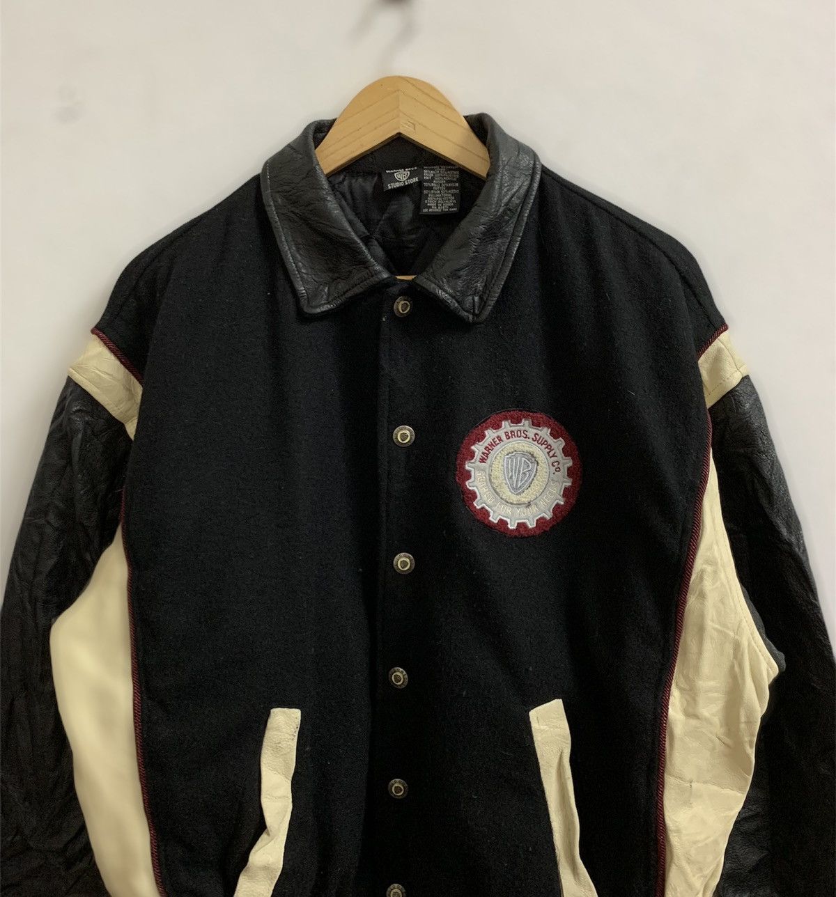 Warner Bros 90s Warner Bros Looney Tunes Varsity Jacket Size US M / EU 48-50 / 2 - 5 Thumbnail