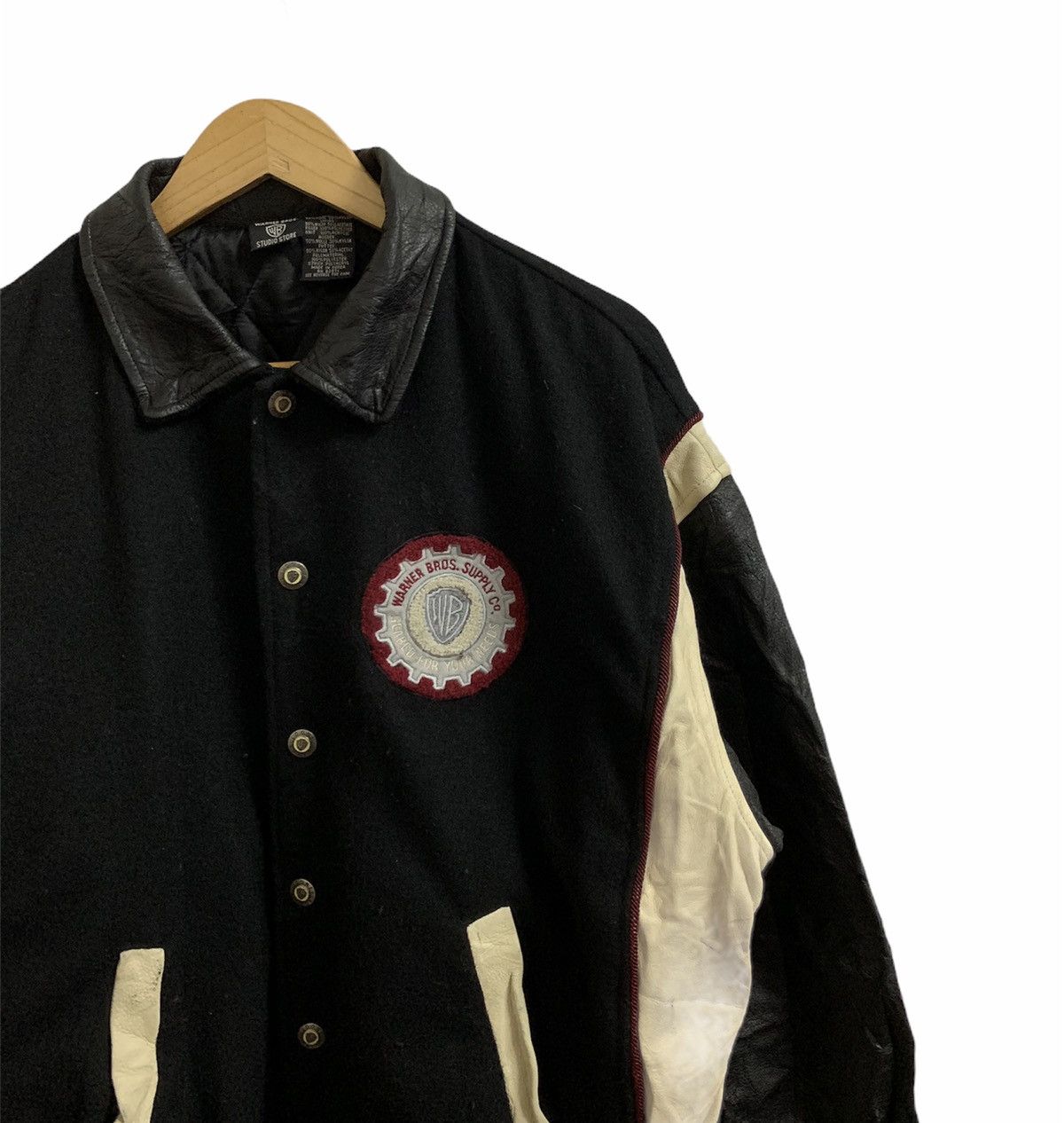 Warner Bros 90s Warner Bros Looney Tunes Varsity Jacket Size US M / EU 48-50 / 2 - 4 Thumbnail
