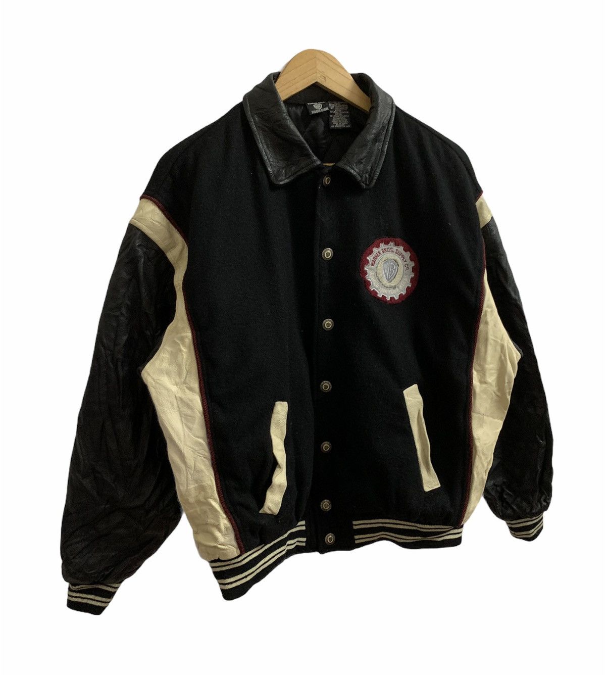 Warner Bros 90s Warner Bros Looney Tunes Varsity Jacket Size US M / EU 48-50 / 2 - 2 Thumbnail