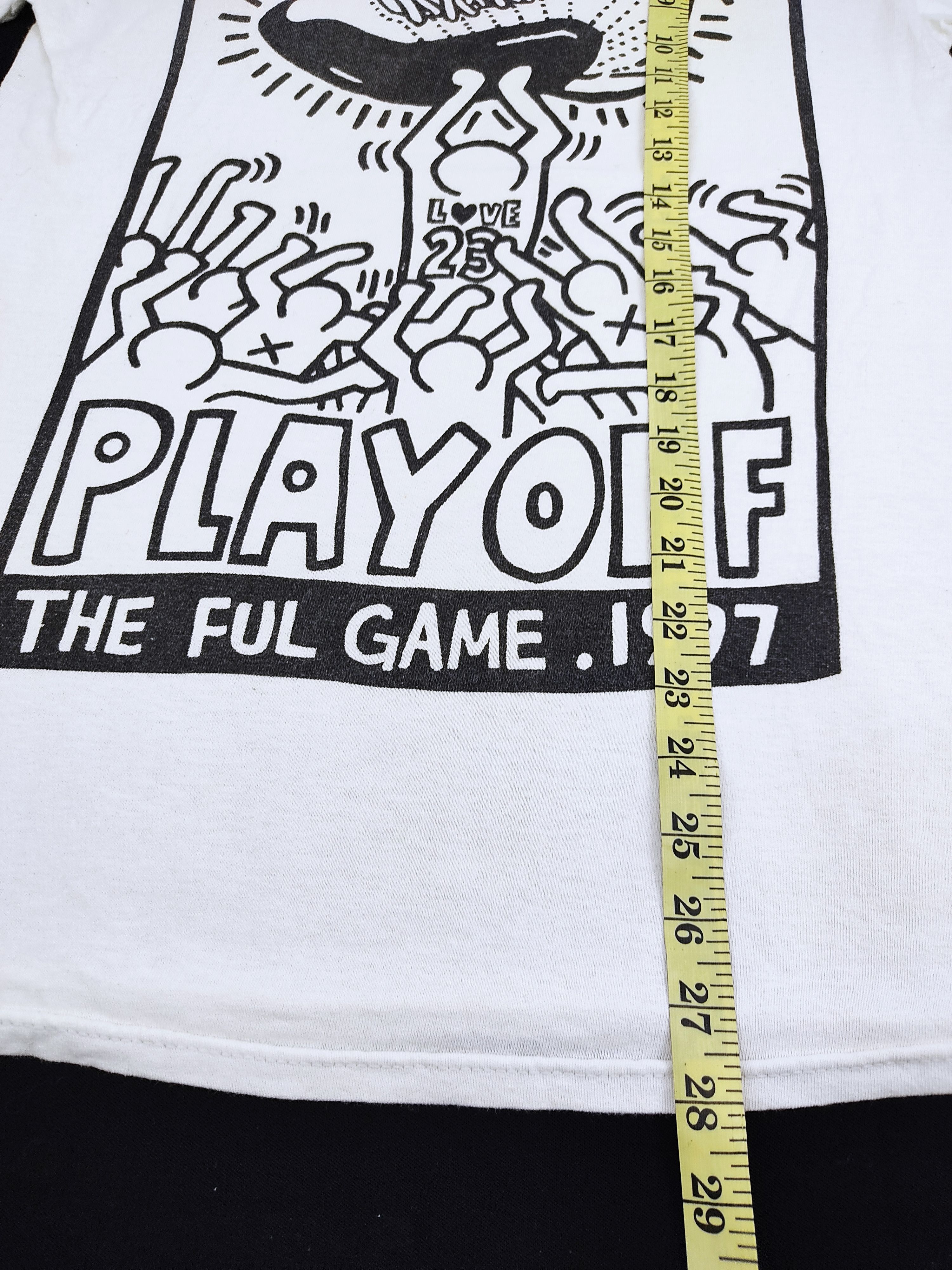 Keith Haring Keith Haring Design Play Off Tee Full Game 1997 Big Shoe Size US S / EU 44-46 / 1 - 8 Thumbnail