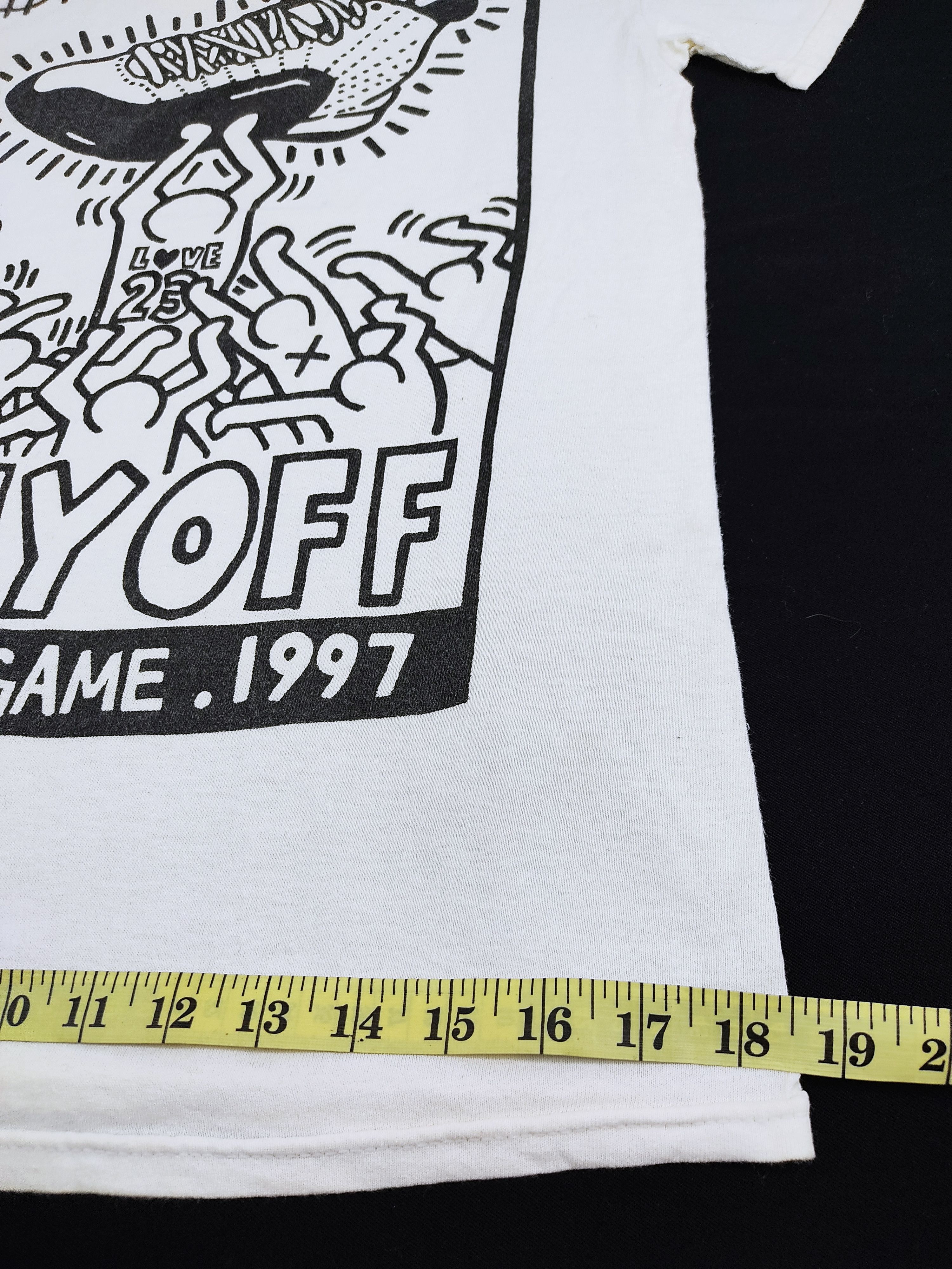 Keith Haring Keith Haring Design Play Off Tee Full Game 1997 Big Shoe Size US S / EU 44-46 / 1 - 7 Thumbnail