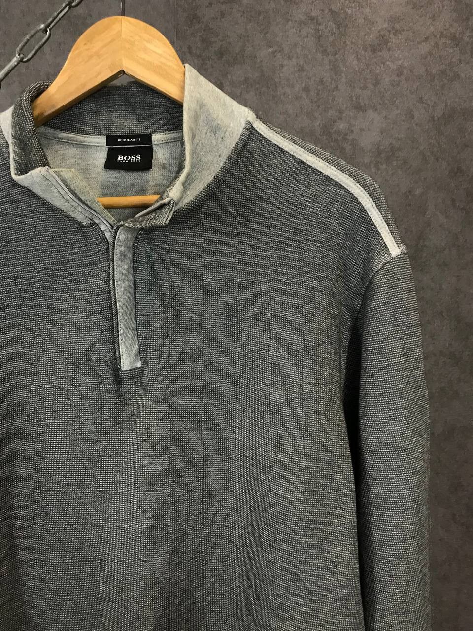 Hugo Boss Hugo Boss 1/4 zip sweatshirt Size US XXL / EU 58 / 5 - 2 Thumbnail