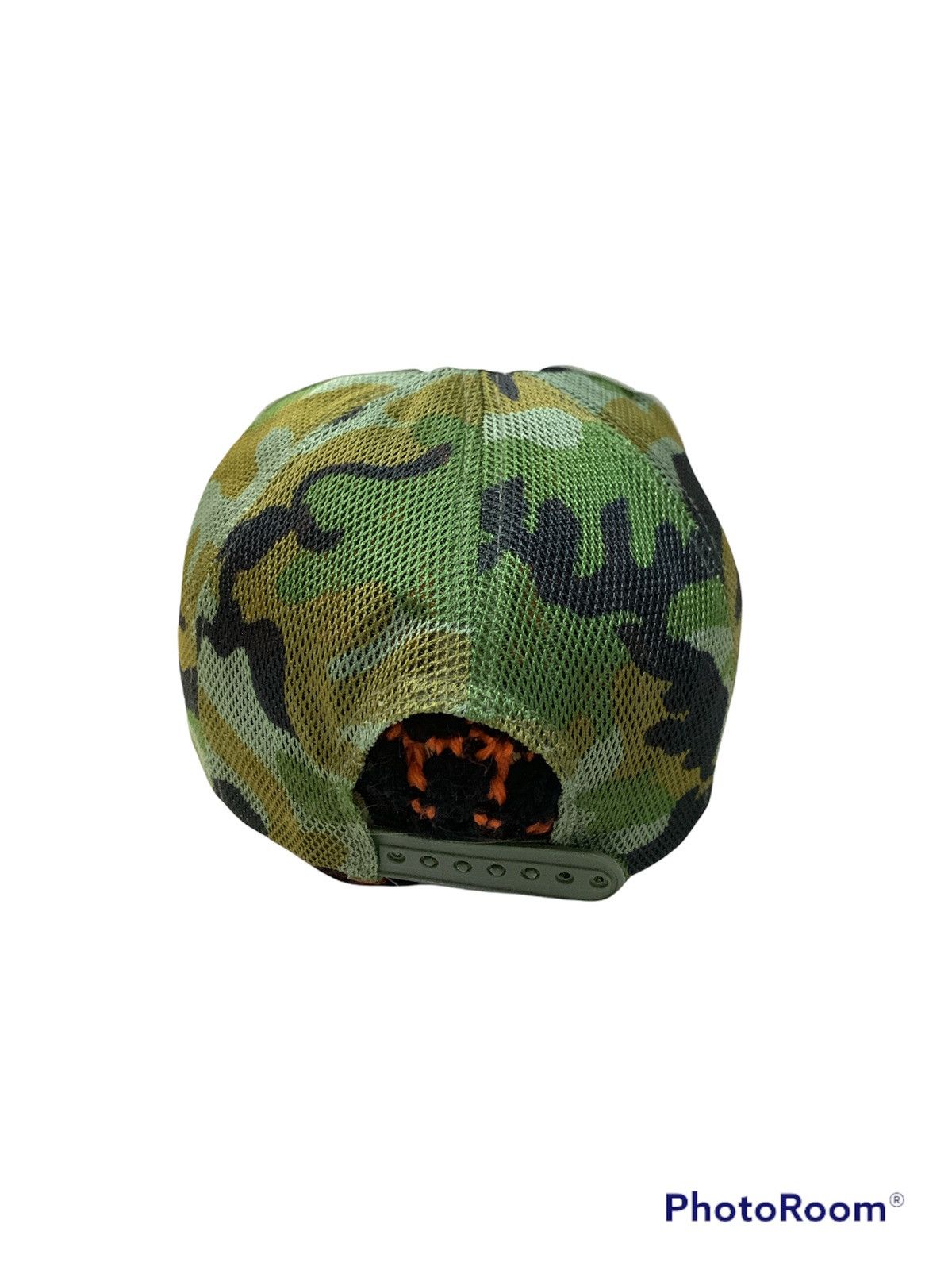 Japanese Brand DISTRESSED YOSHINORI KOTAKE CAMOUFLAGE TRUCKER HAT Size ONE SIZE - 4 Thumbnail