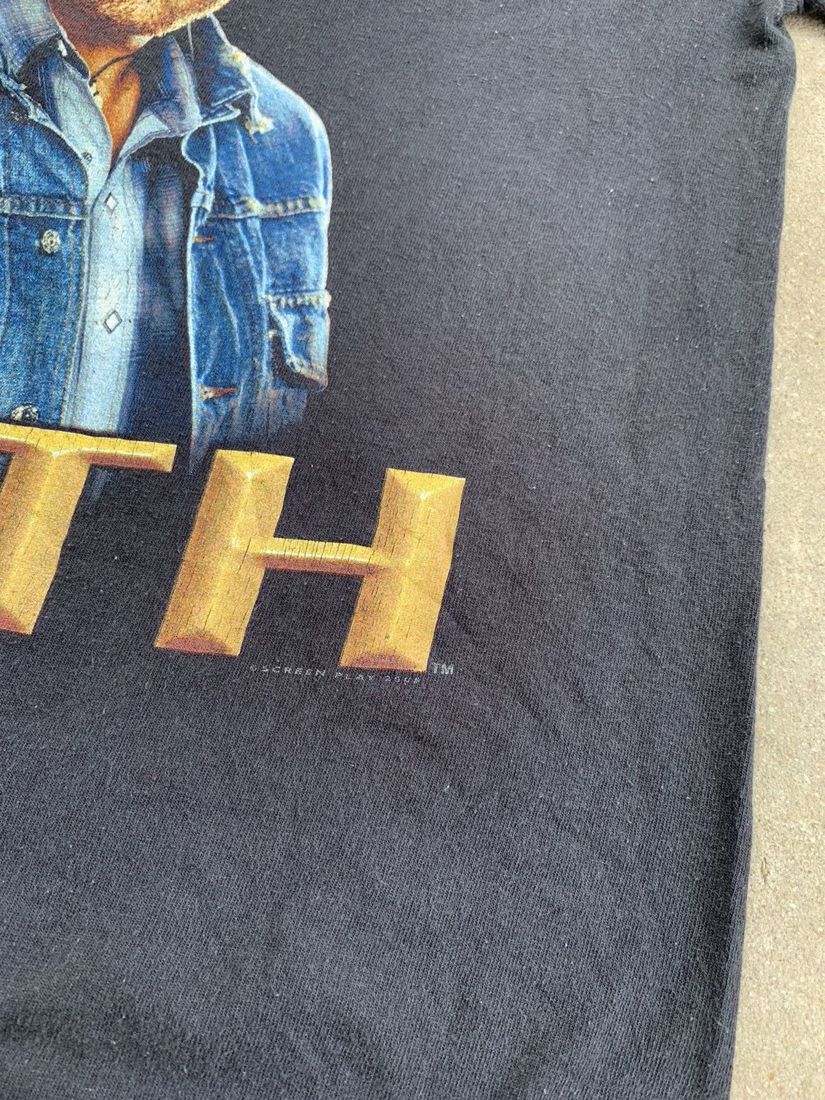 Band Tees Vintage Y2K Faded Black Toby Keith American Country Tshirt Size US M / EU 48-50 / 2 - 2 Thumbnail