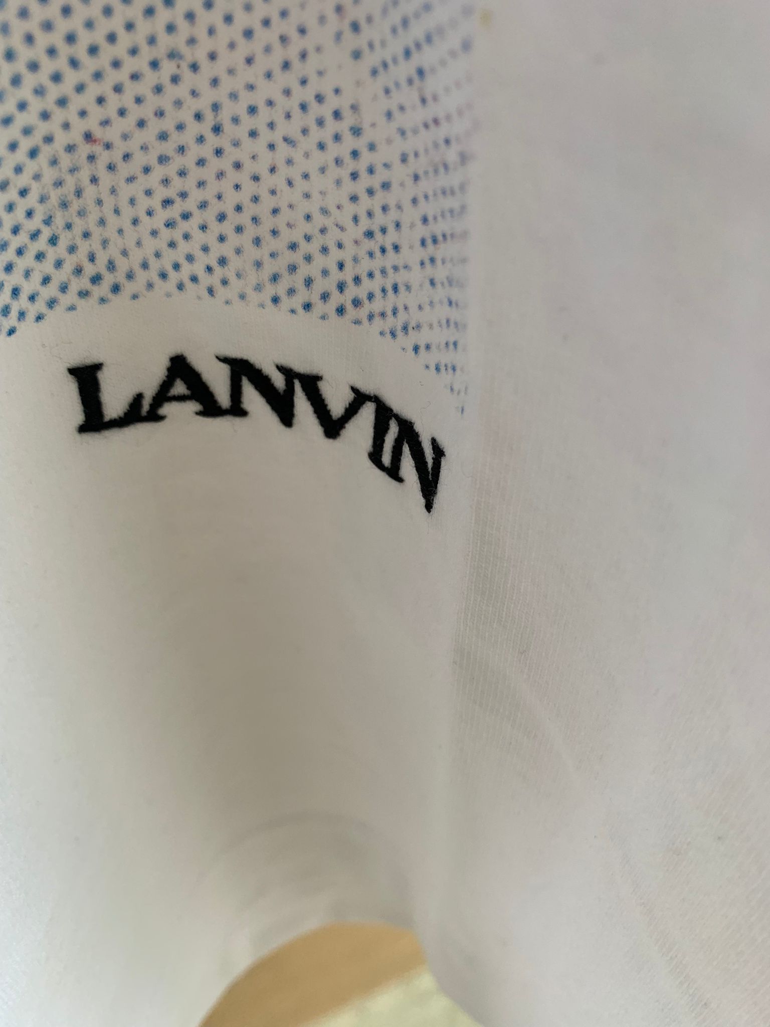 Lanvin T-Shirt SS Fireworks in White Size US XL / EU 56 / 4 - 8 Thumbnail