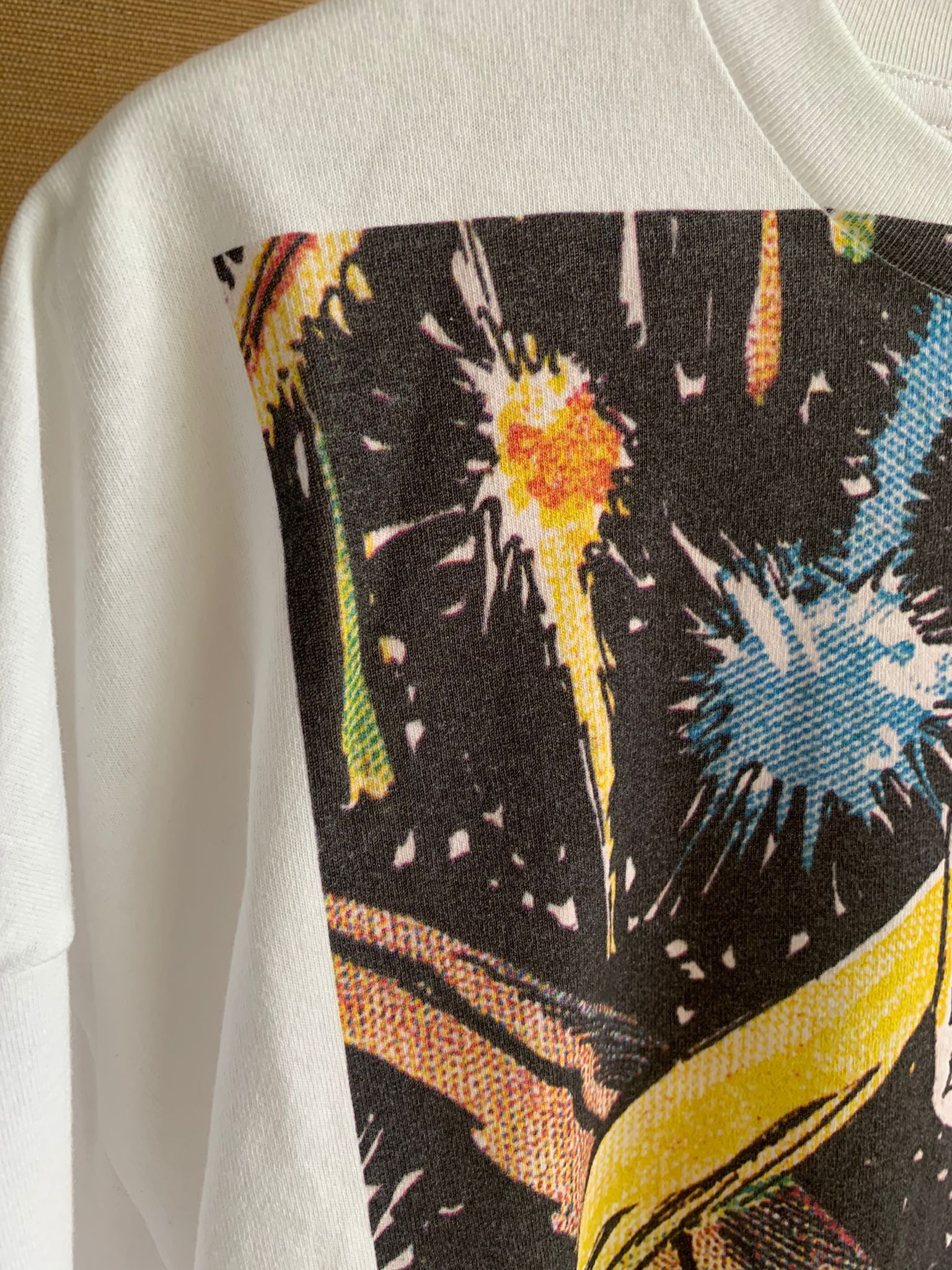 Lanvin T-Shirt SS Fireworks in White Size US XL / EU 56 / 4 - 7 Thumbnail